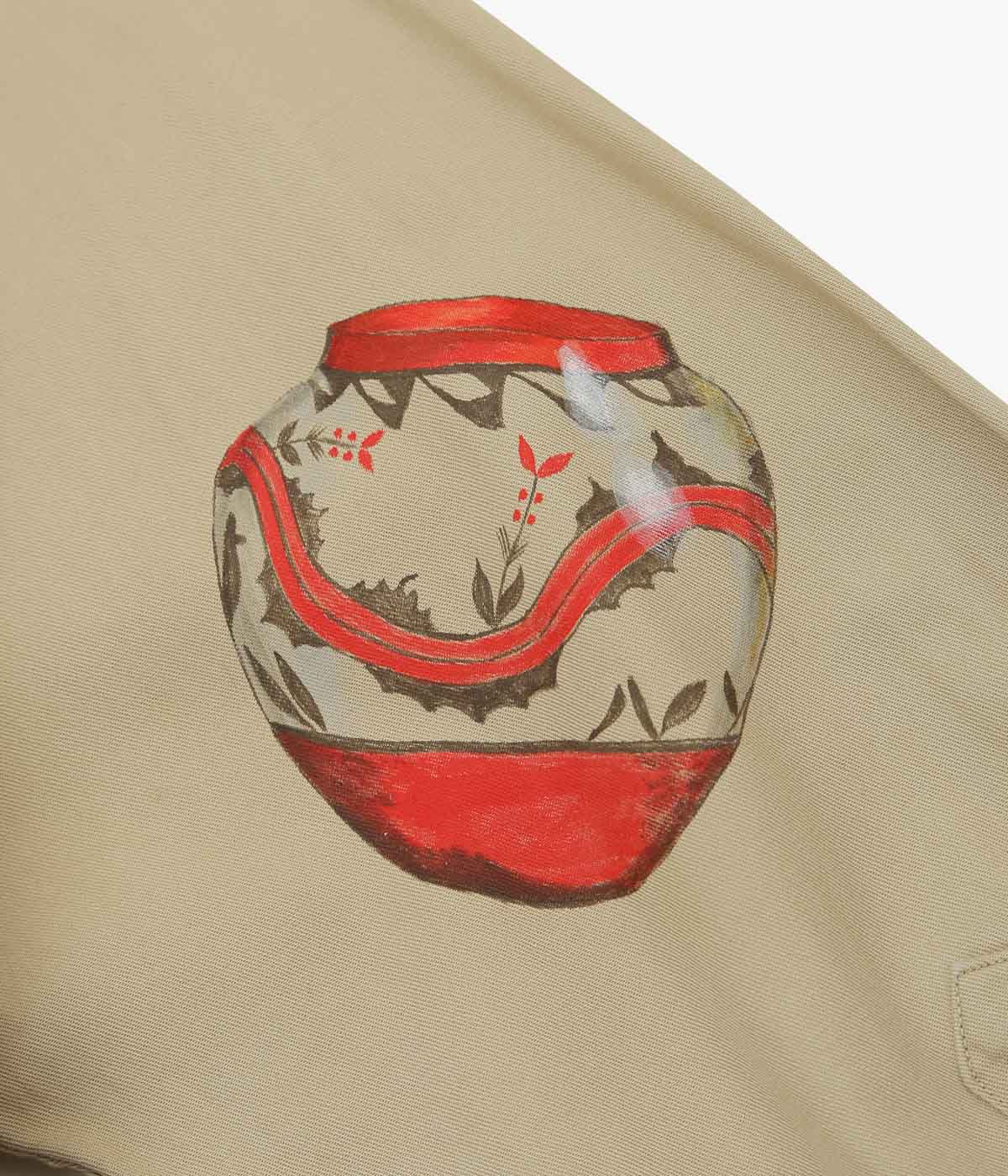 TAKURO NAKAMURA ''HANDPAINTED SHIRT ④ 40'S MILITARY'' (ASSO)