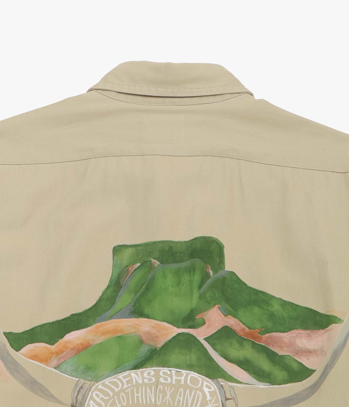 TAKURO NAKAMURA ''HANDPAINTED SHIRT ④ 40'S MILITARY'' (ASSO)