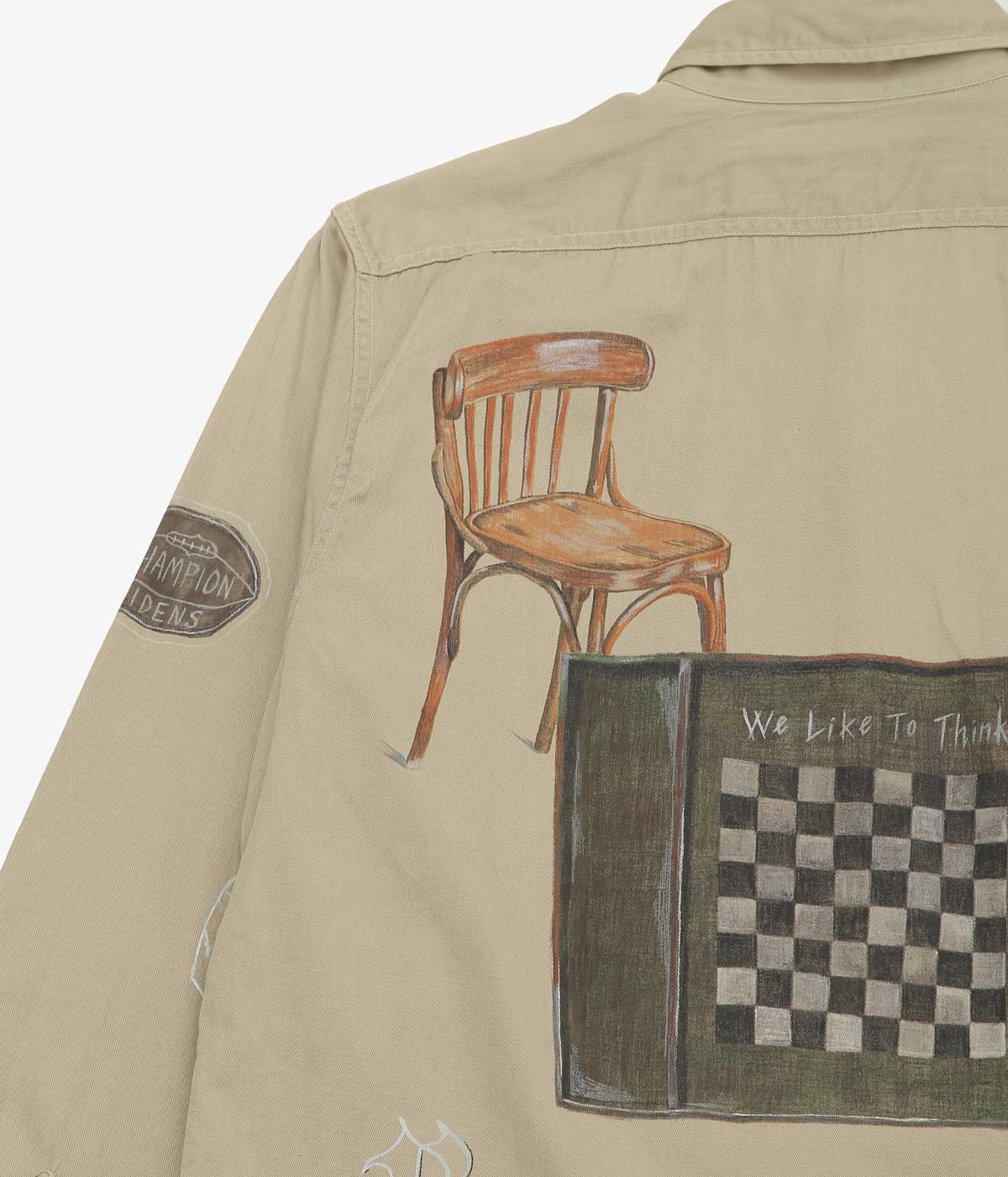 TAKURO NAKAMURA ''HANDPAINTED SHIRT ⑤ 50'S BIG MAC'' (ASSO)