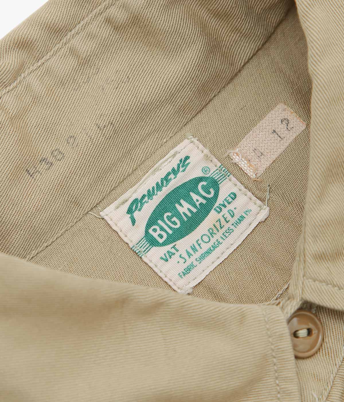 TAKURO NAKAMURA ''HANDPAINTED SHIRT ⑤ 50'S BIG MAC'' (ASSO)