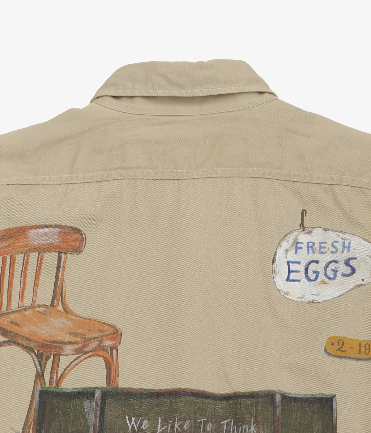 TAKURO NAKAMURA ''HANDPAINTED SHIRT ⑤ 50'S BIG MAC'' (ASSO)