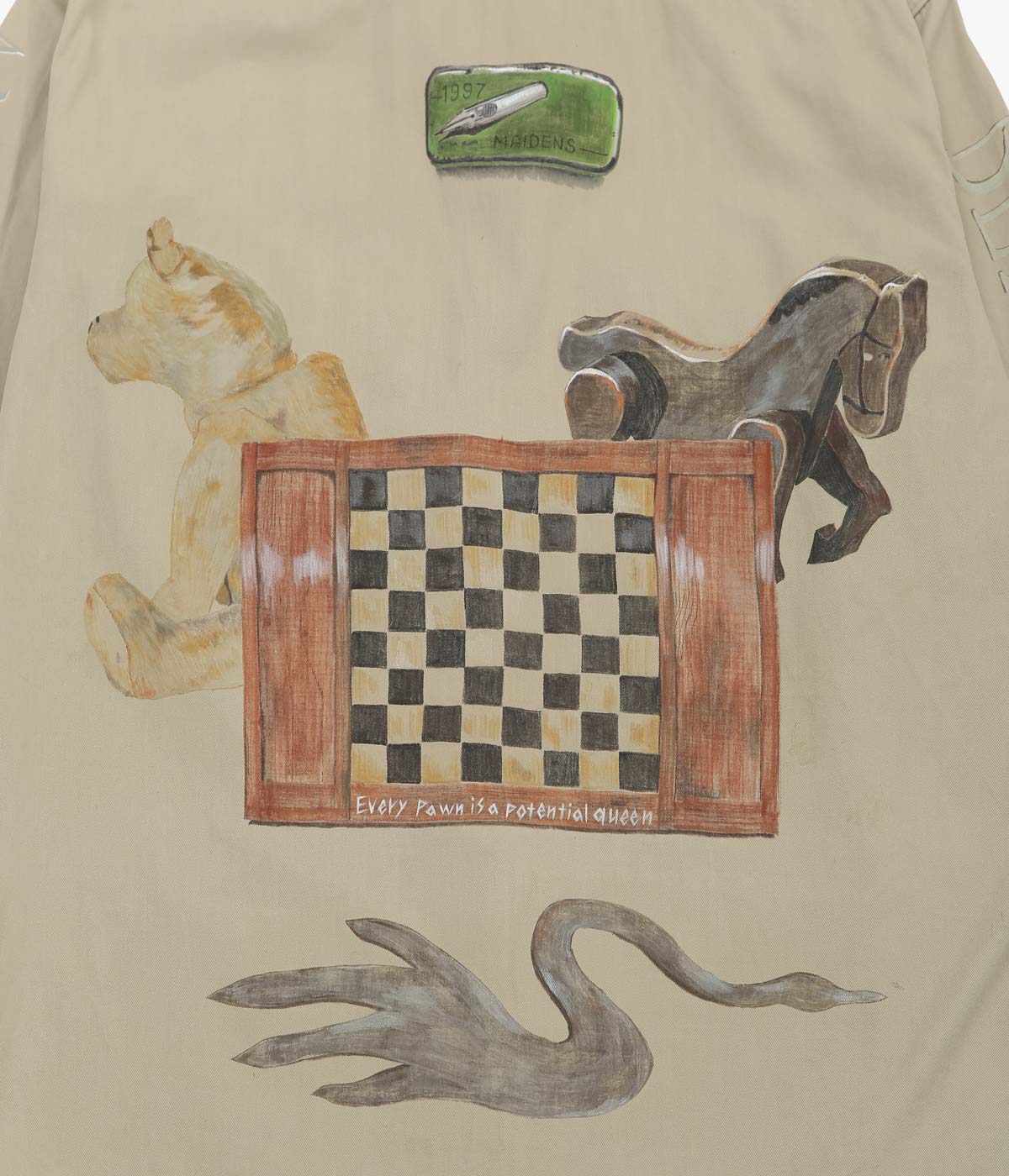 TAKURO NAKAMURA ''HANDPAINTED SHIRT ⑥ 50'S 2TONE'' (ASSO)