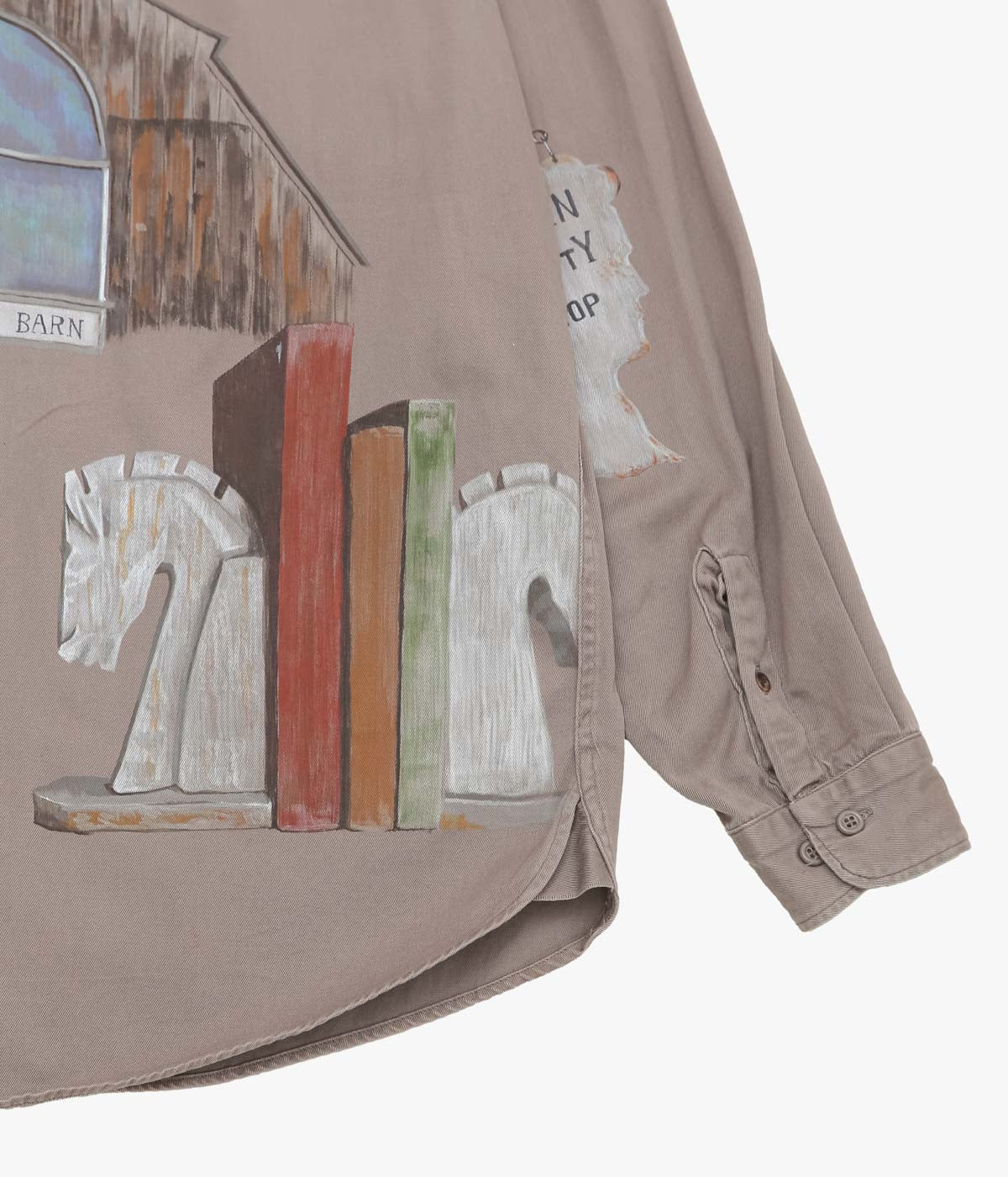 TAKURO NAKAMURA ''HANDPAINTED SHIRT ⑦ 50'S BIG MAC'' (ASSO)