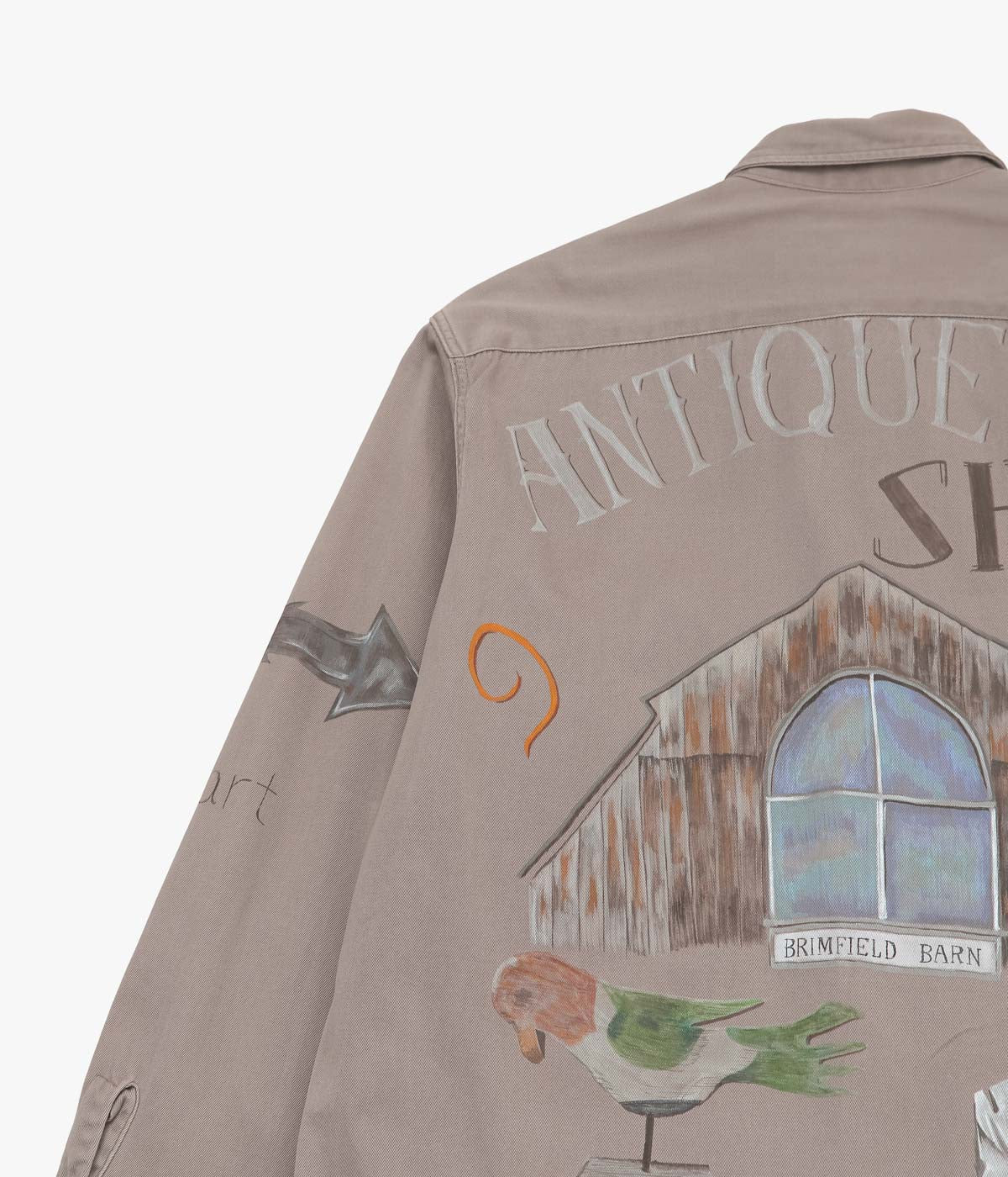TAKURO NAKAMURA ''HANDPAINTED SHIRT ⑦ 50'S BIG MAC'' (ASSO)