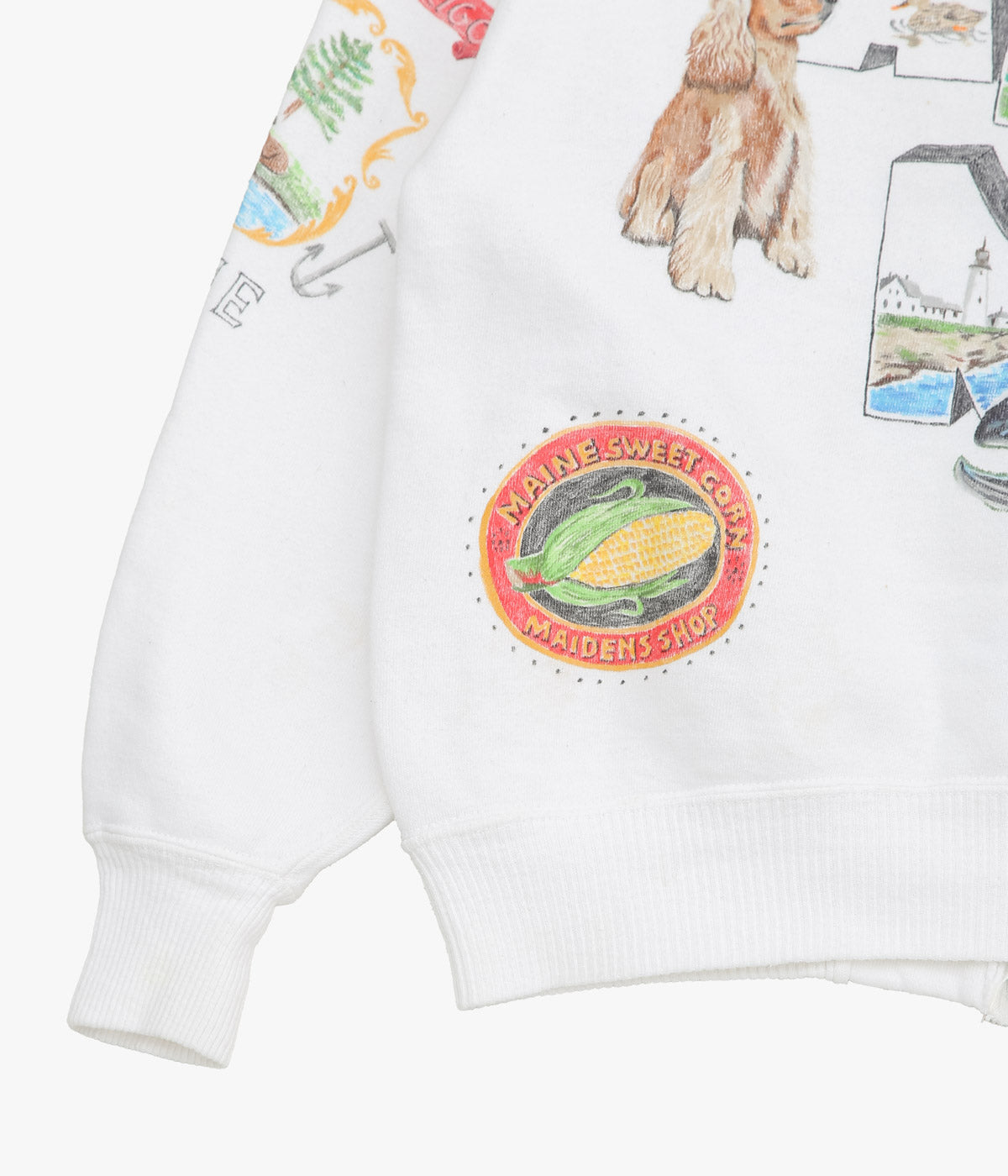 TAKURO NAKAMURA ''HANDPAINTED ZIP SWEATSHIRT 12 MAC PHEGUS'' (ASSO)