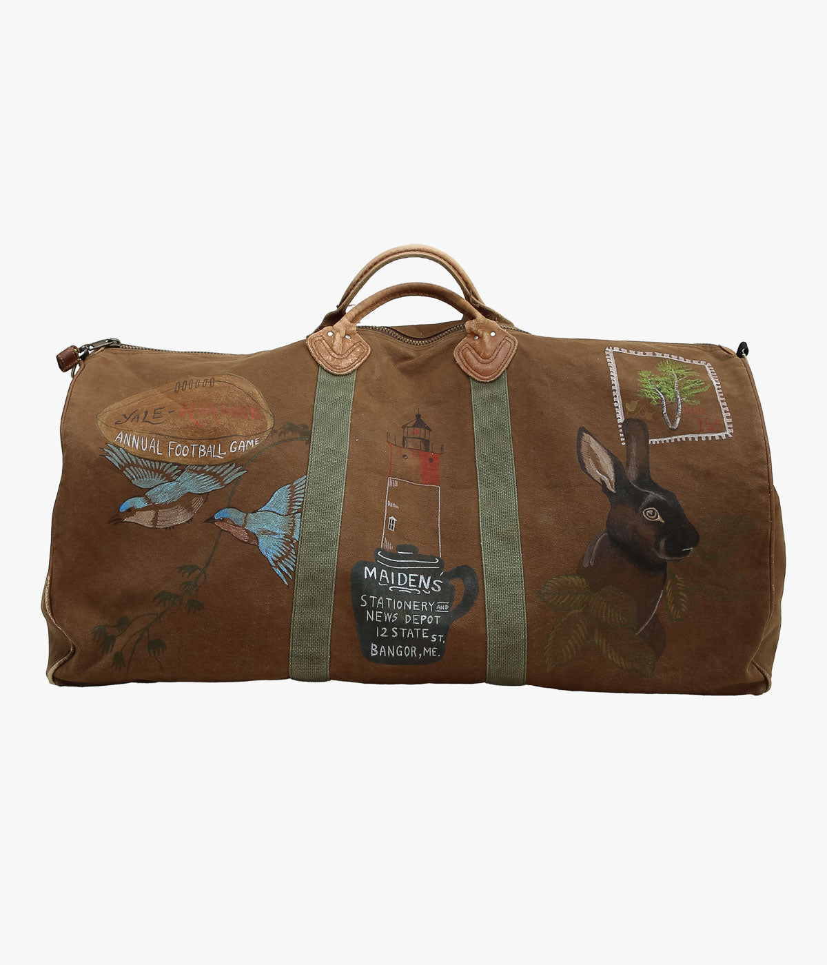 TAKURO NAKAMURA×MAIDENS SHOP ''MA & ME BOSTON BAG'' (BROWN)