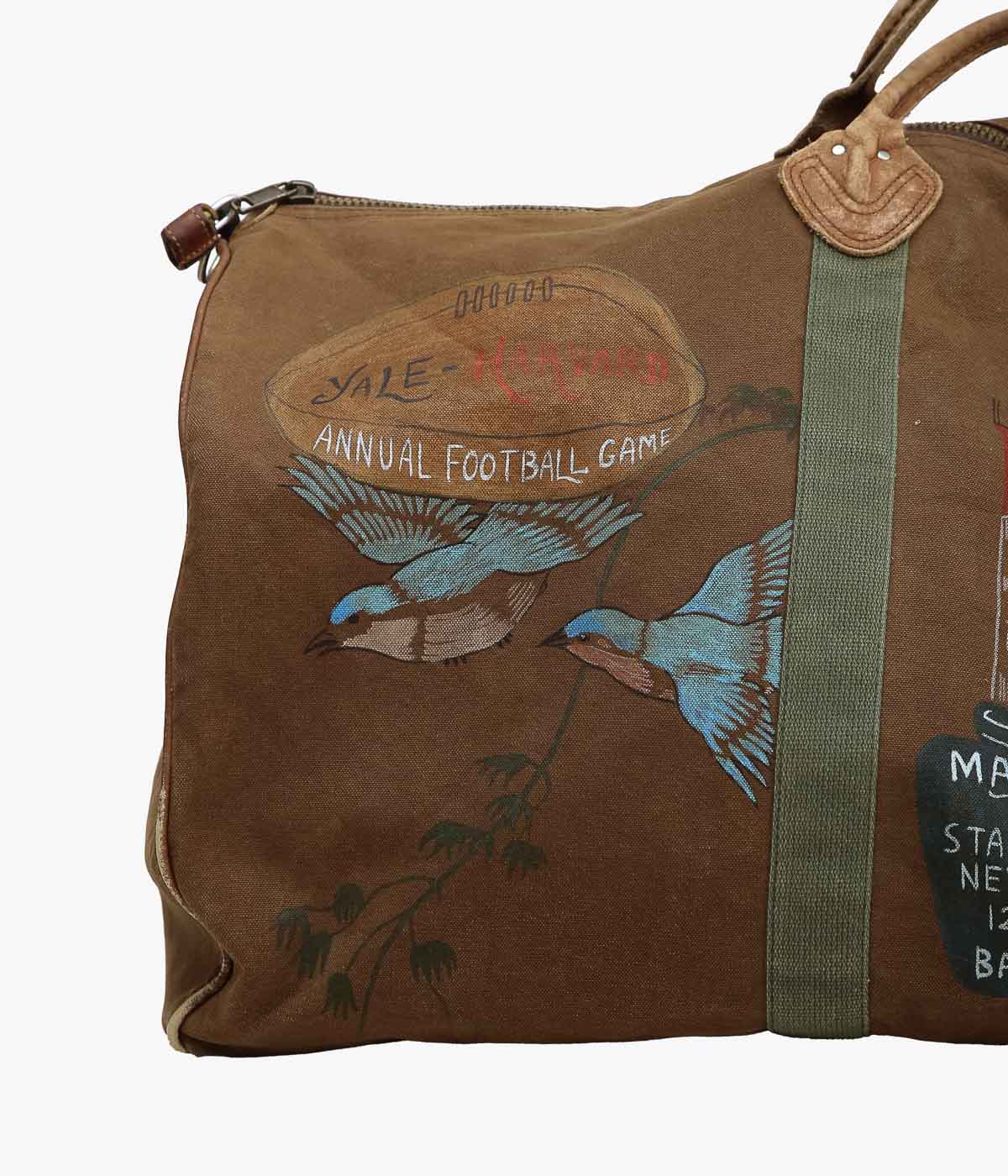 TAKURO NAKAMURA×MAIDENS SHOP ''MA & ME BOSTON BAG'' (BROWN)