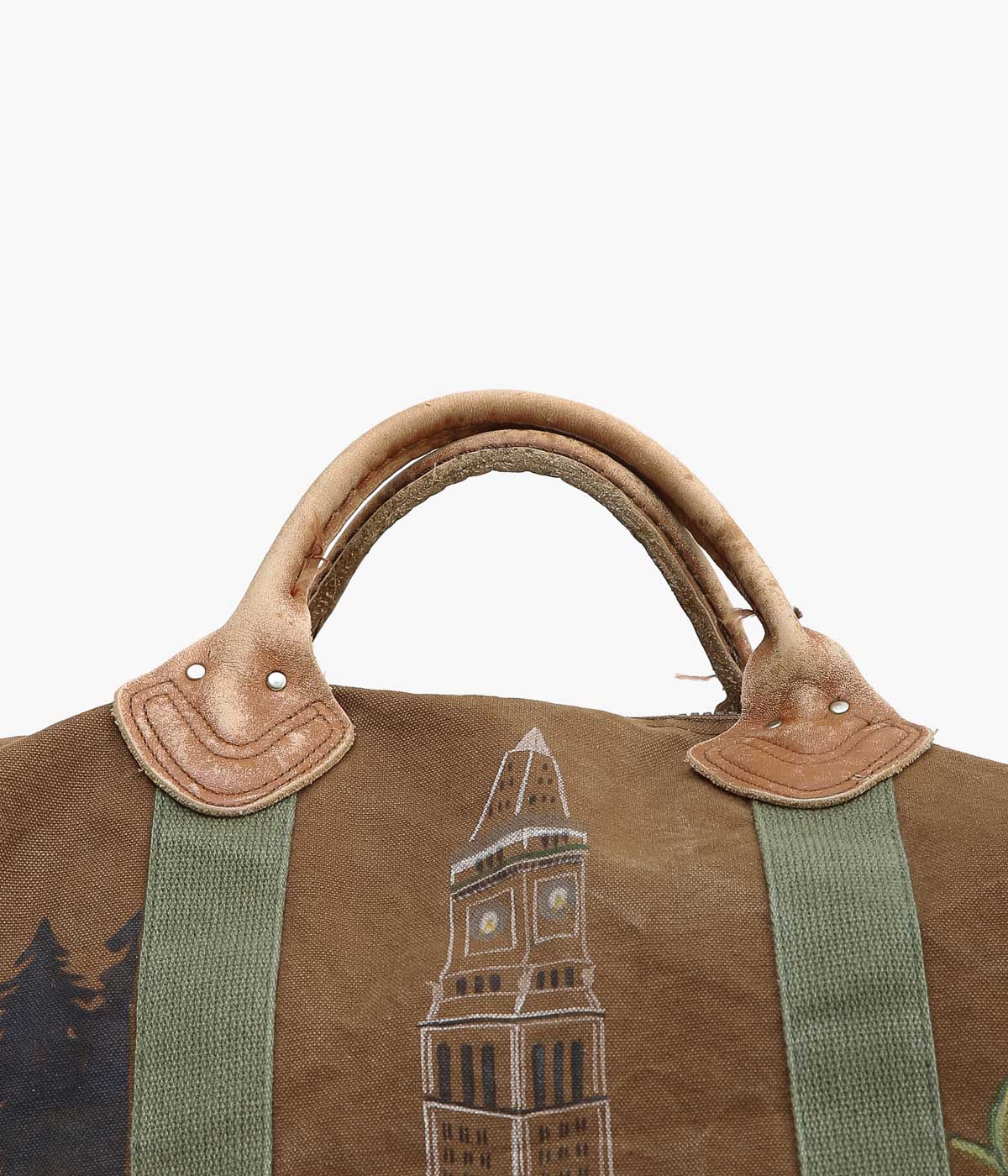 TAKURO NAKAMURA×MAIDENS SHOP ''MA & ME BOSTON BAG'' (BROWN)