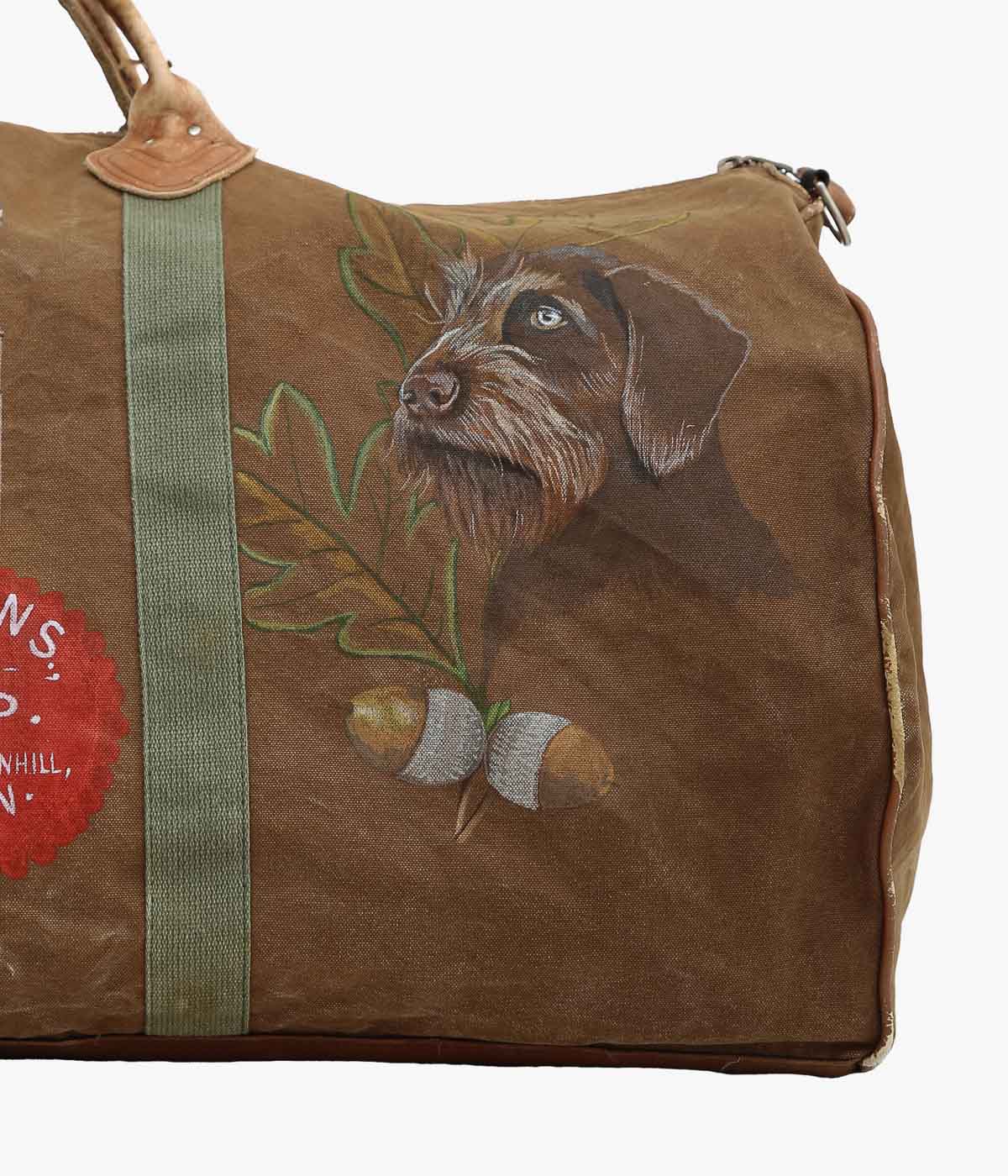 TAKURO NAKAMURA×MAIDENS SHOP ''MA & ME BOSTON BAG'' (BROWN)