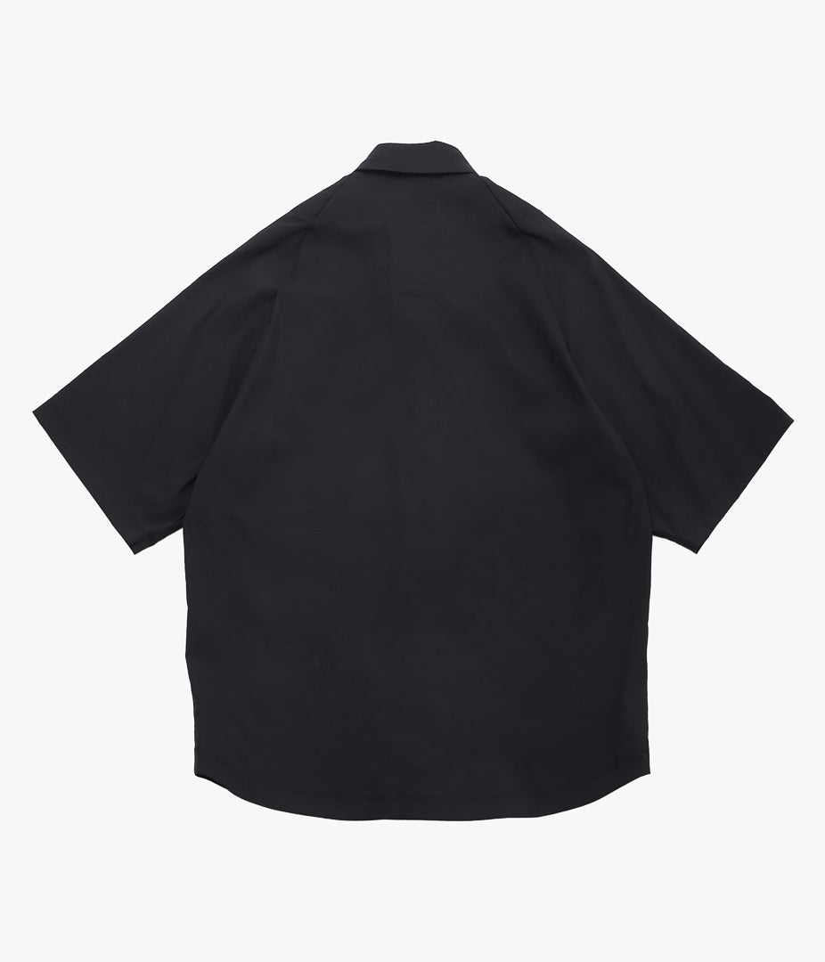 TEATORA ''CARTRIDGE SHIRT S/S AQ'' (BLACK) – THE STORE BY