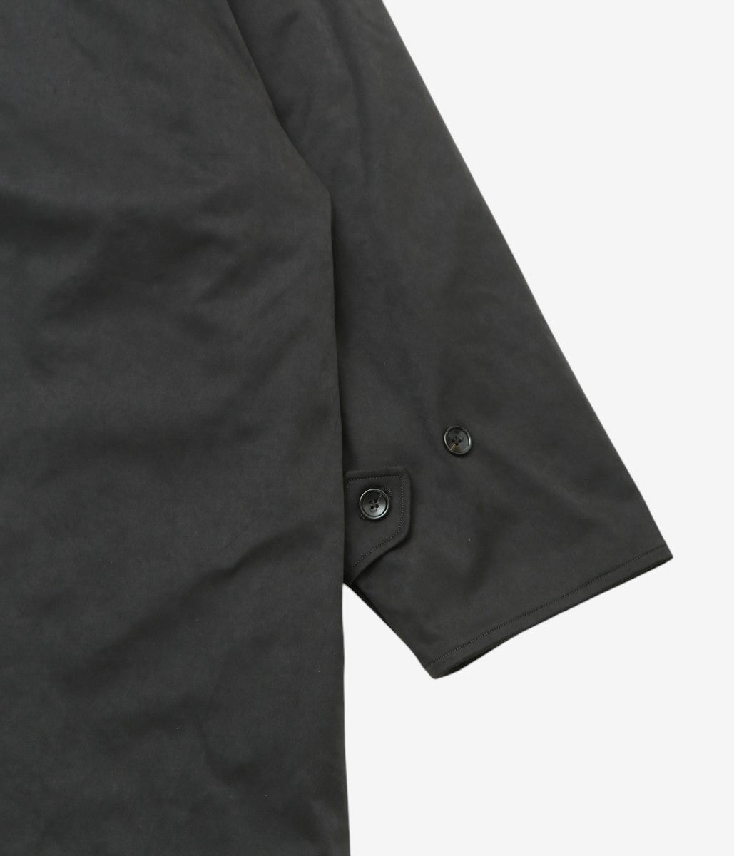 TEN C x COMOLI ''HOODED COAT'' (BLACK)