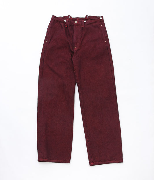 TENDER CO. ''SPLIT BACK JEANS'' (ROYAL MAIL RED)