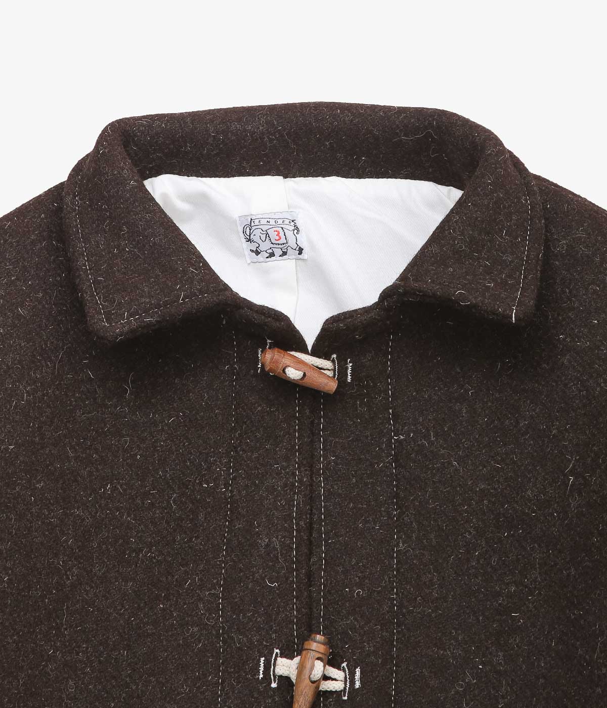 TENDER CO. ''AMBLER COAT'' (NATURAL BROWN)
