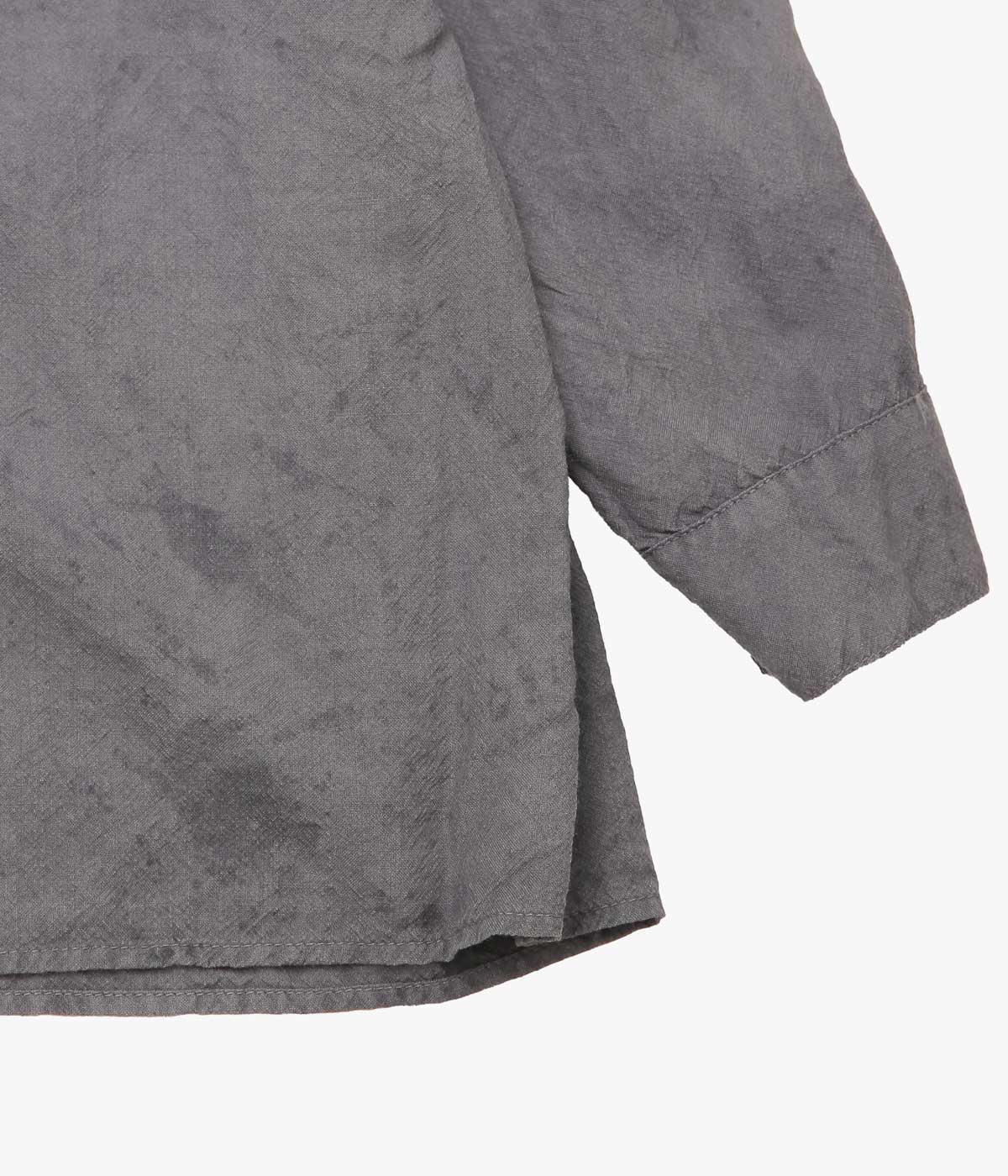 TENDER CO. ''PLASTRON SHIRT'' (CHESTNUT DYED)