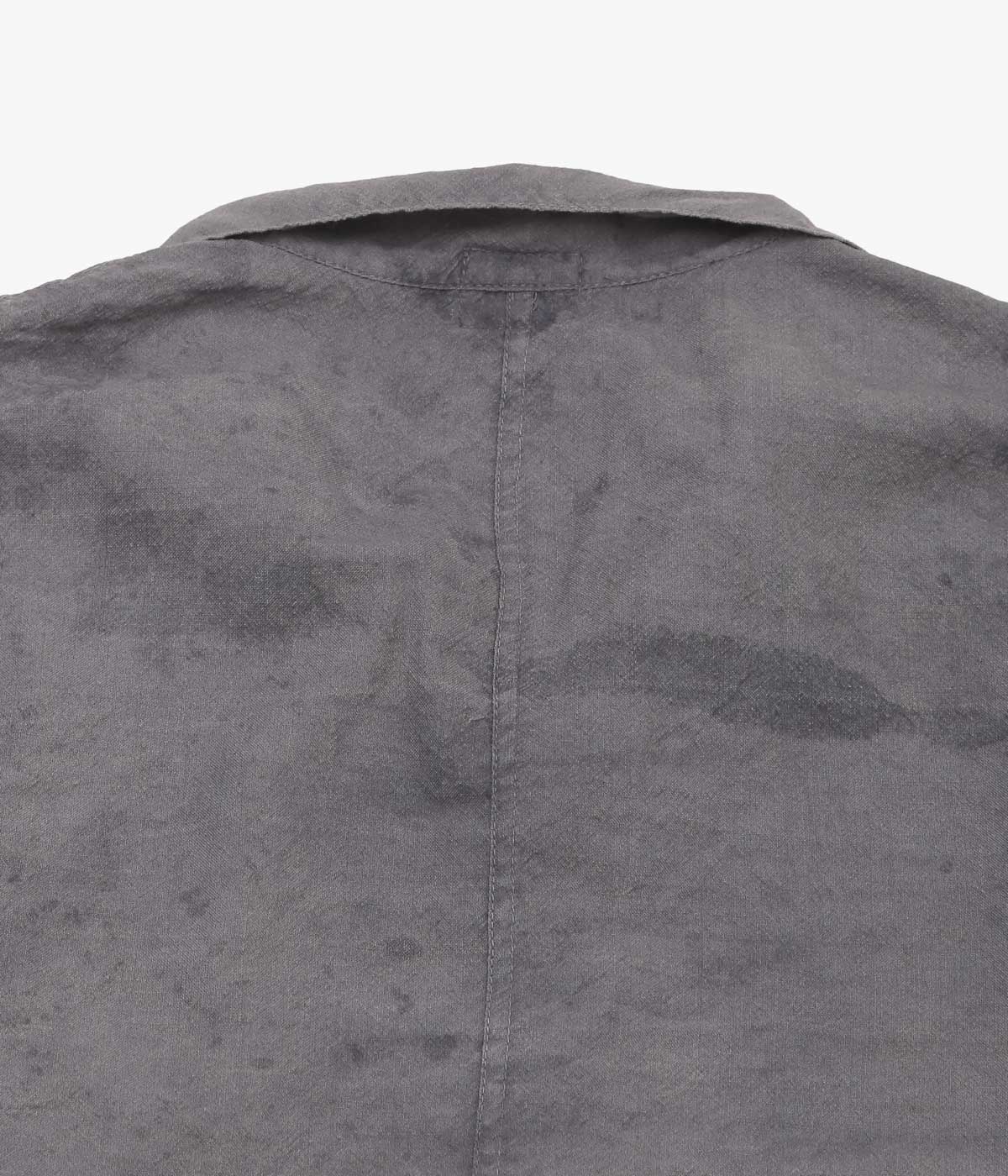 TENDER CO. ''PLASTRON SHIRT'' (CHESTNUT DYED)