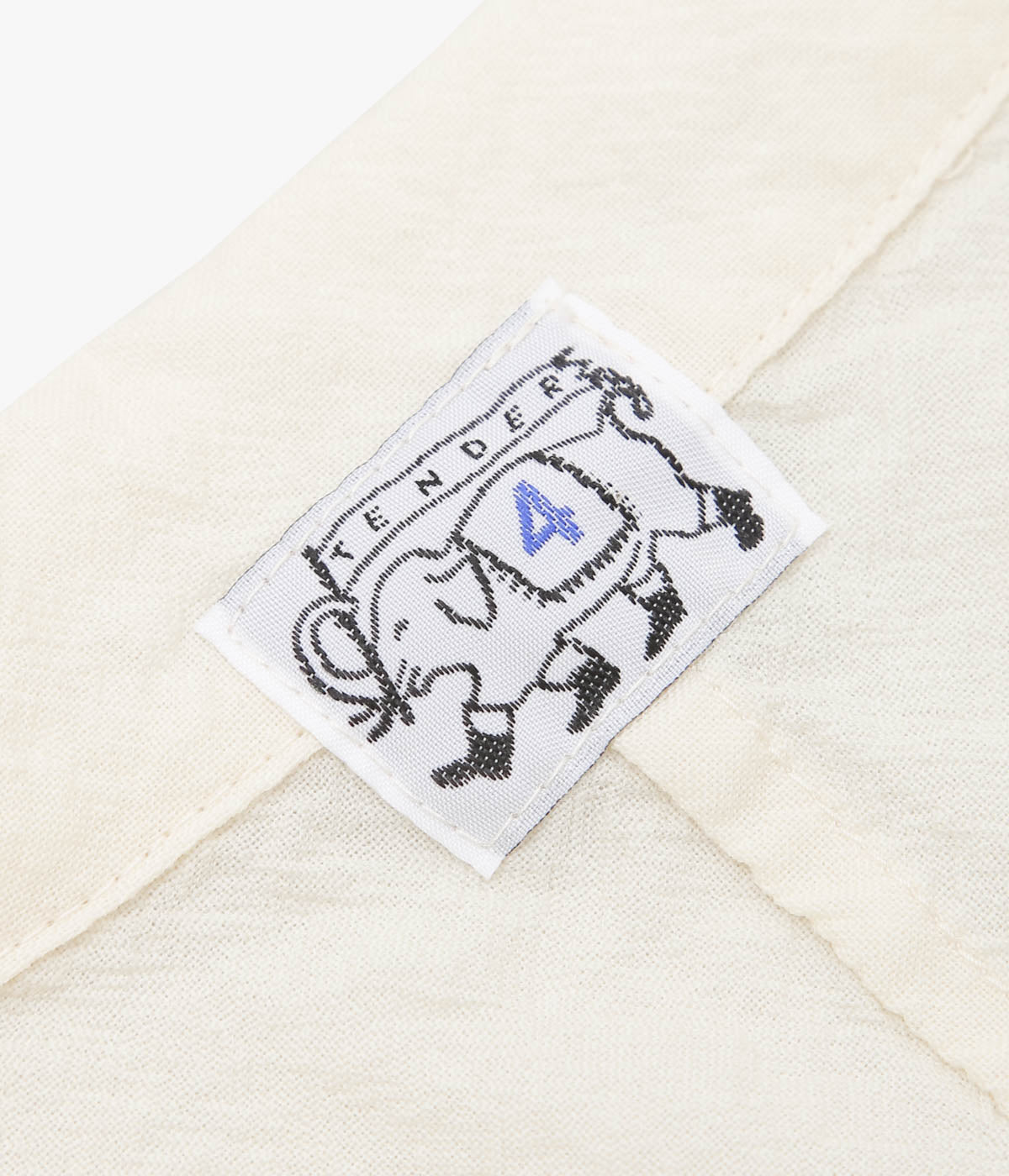 TENDER CO. ''PLASTRON SHIRT'' (RINSED)