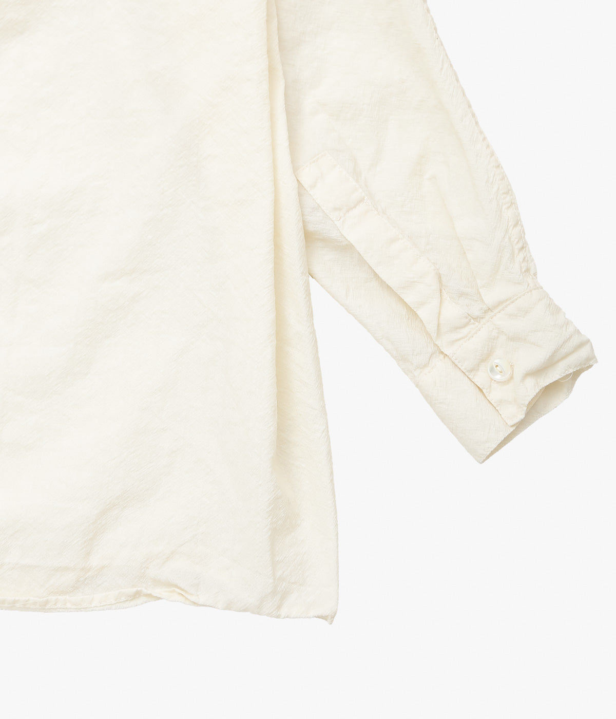 TENDER CO. ''PLASTRON SHIRT'' (RINSED)