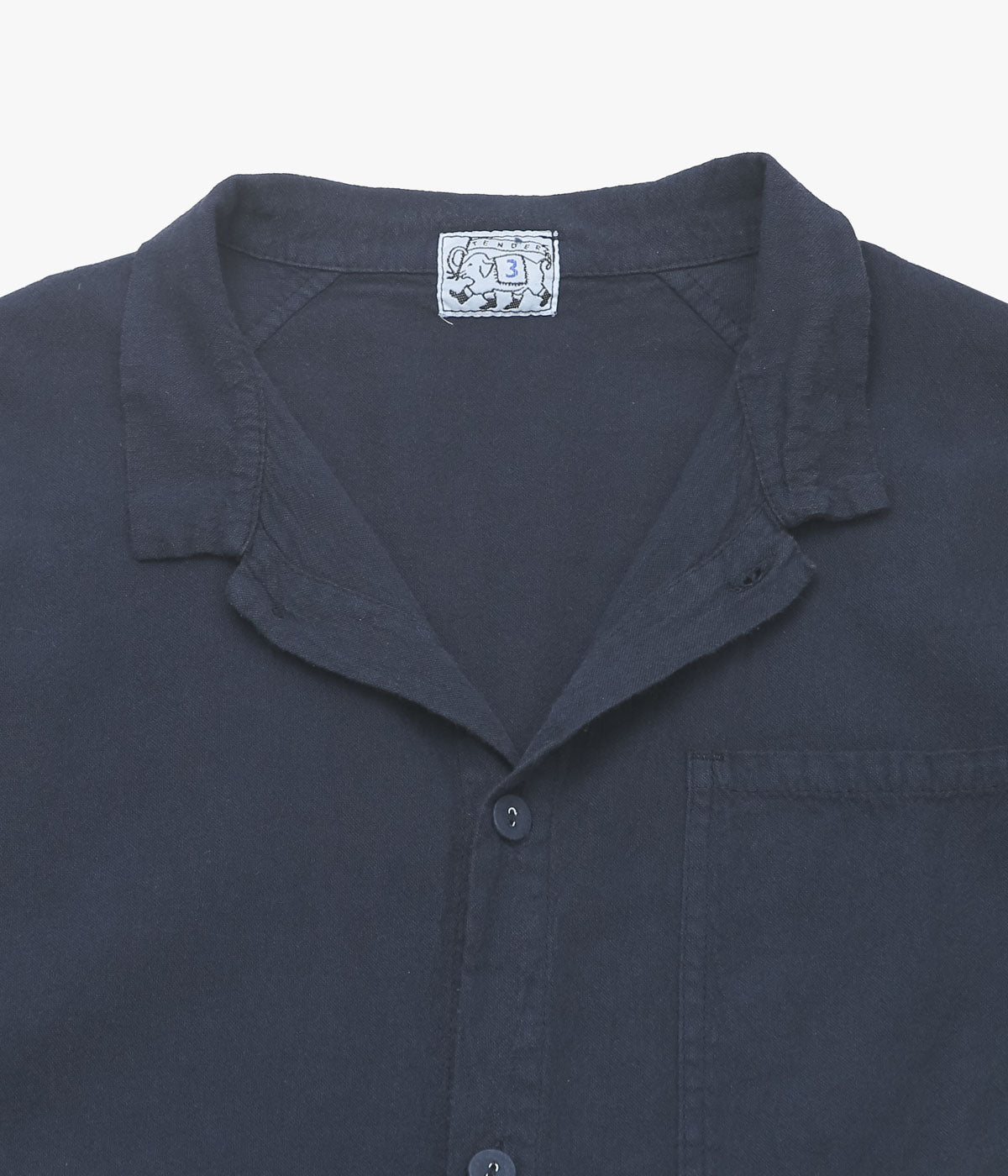 TENDER CO. ''TYPE 457｜FROCK SHIRT'' (HADAL BLUE)