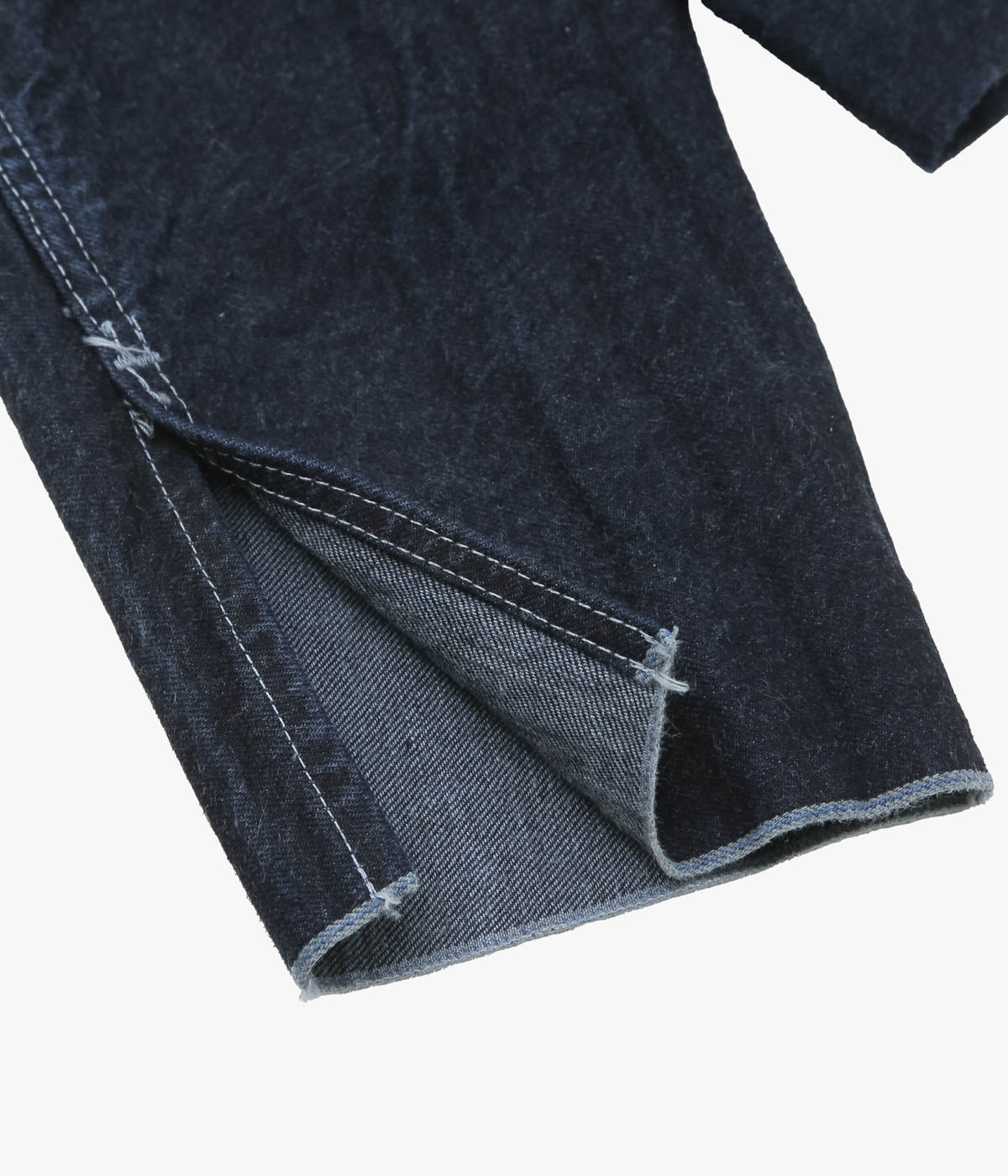 Tender Co. Logwood Denim 極美品 TENDER CO. ''TYPE 904｜CROSS CUT JEANS JACKET'' (GREY LOGWOOD