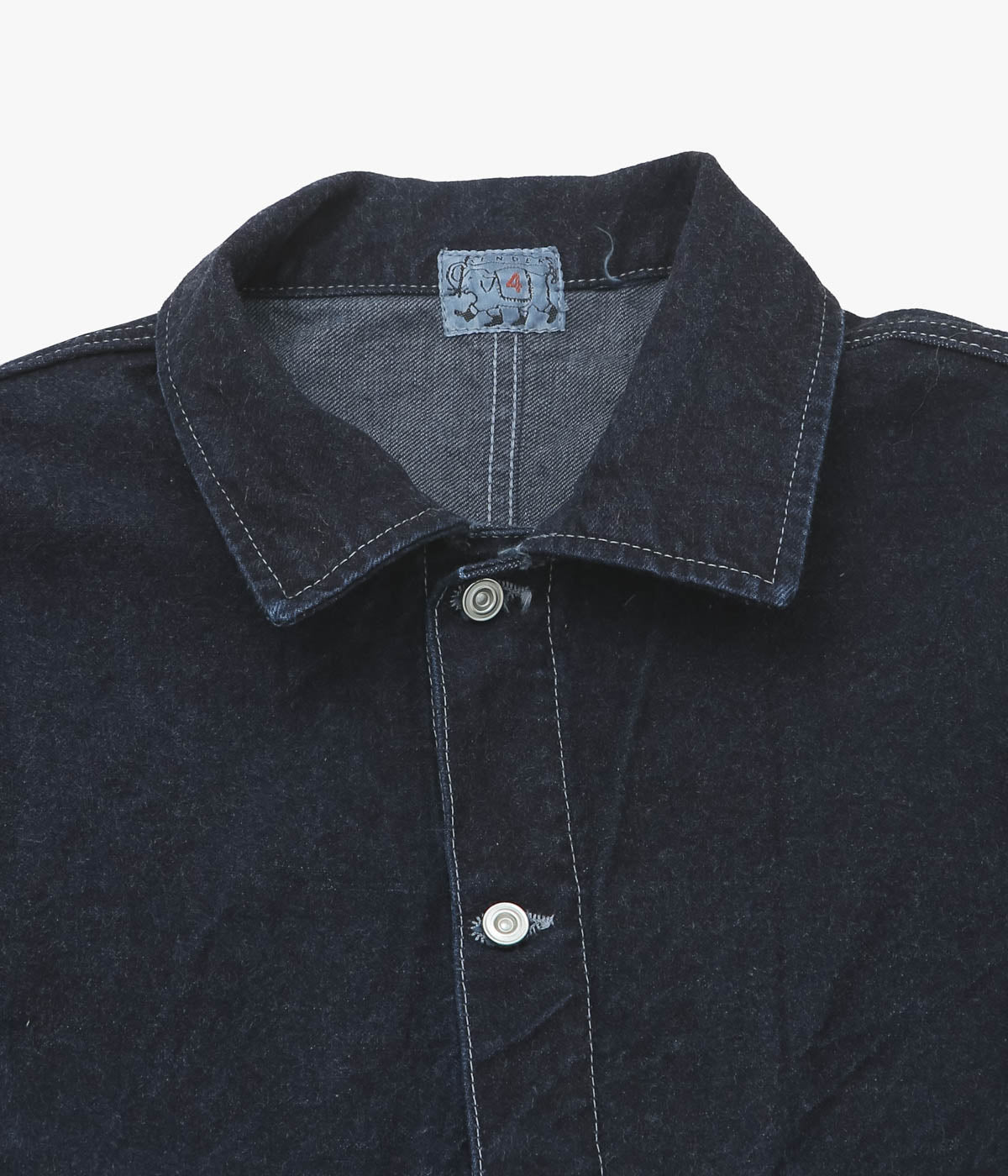 TENDER CO. ''TYPE 904｜CROSS CUT JEANS JACKET'' (GREY LOGWOOD
