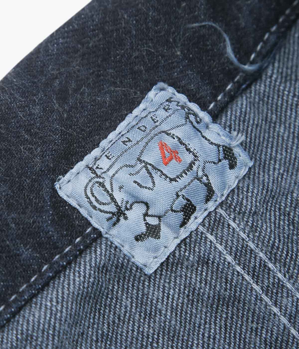 TENDER CO. ''TYPE 904｜CROSS CUT JEANS JACKET'' (GREY LOGWOOD