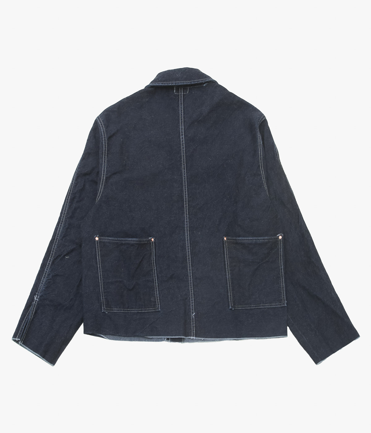 TENDER CO. ''TYPE 904｜CROSS CUT JEANS JACKET'' (GREY LOGWOOD