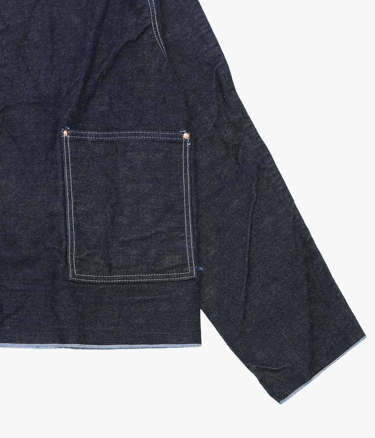 TENDER CO. ''TYPE 904｜CROSS CUT JEANS JACKET'' (RINSED)