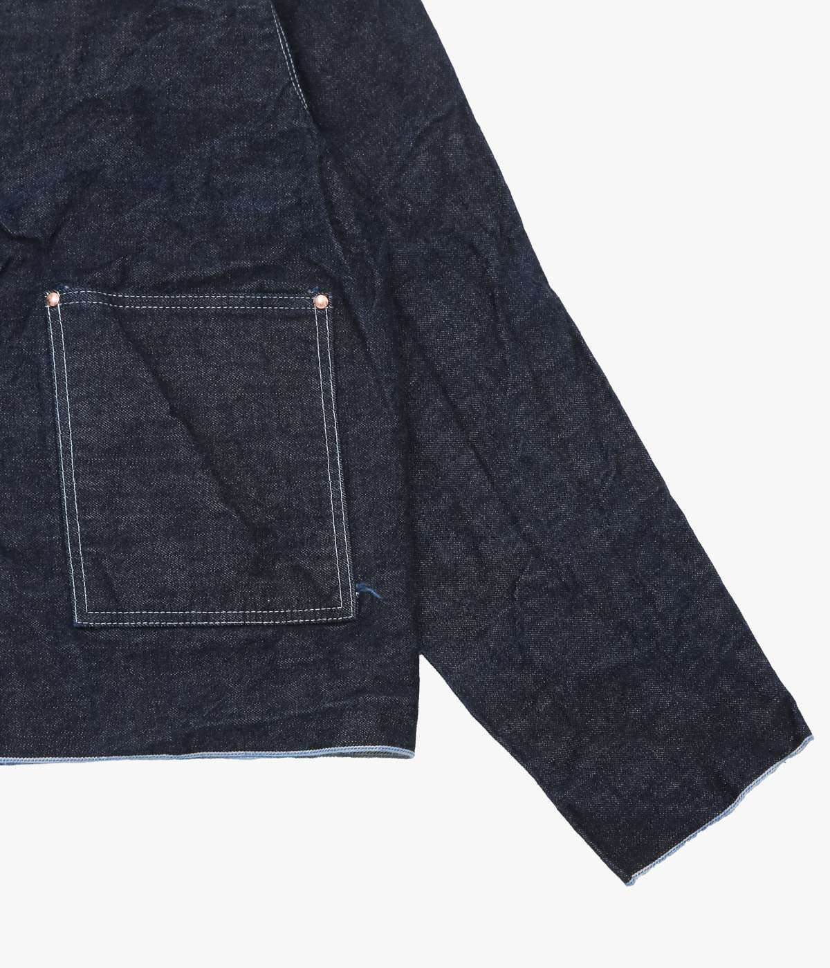 TENDER CO. ''TYPE 904｜CROSS CUT JEANS JACKET'' (RINSED)