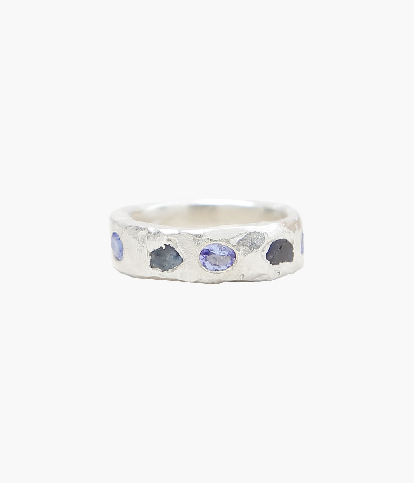 THE OUZE ''SCATTER BAND'' (RAW BLUE AND TANZANITE)