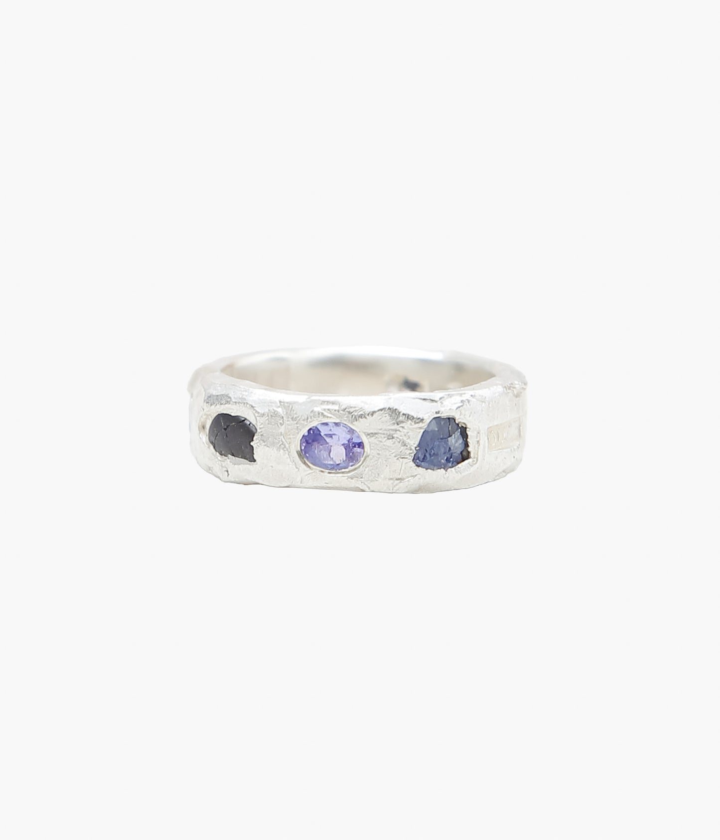 THE OUZE ''SCATTER BAND'' (RAW BLUE AND TANZANITE)