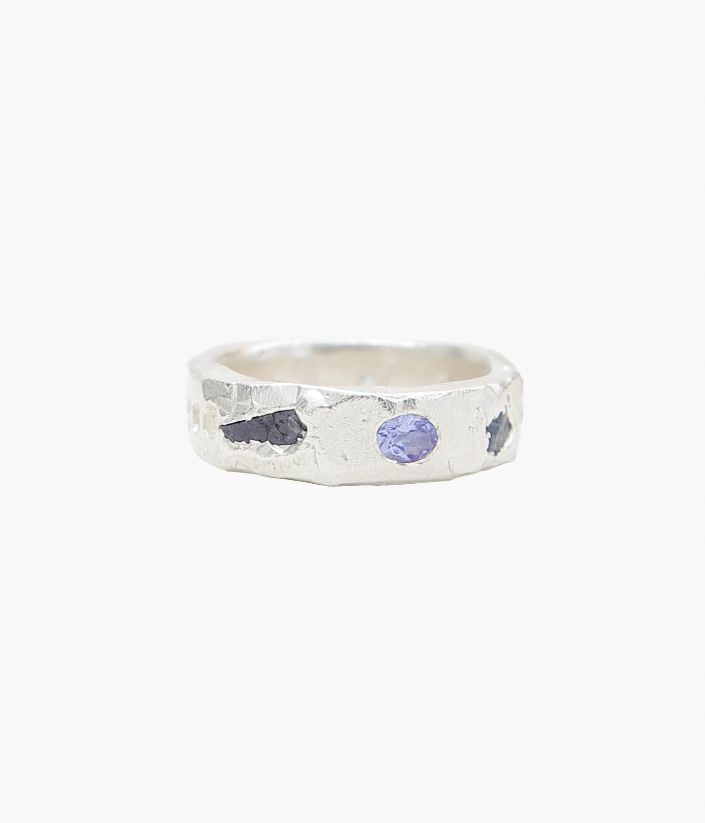 THE OUZE ''SCATTER BAND'' (RAW BLUE AND TANZANITE)