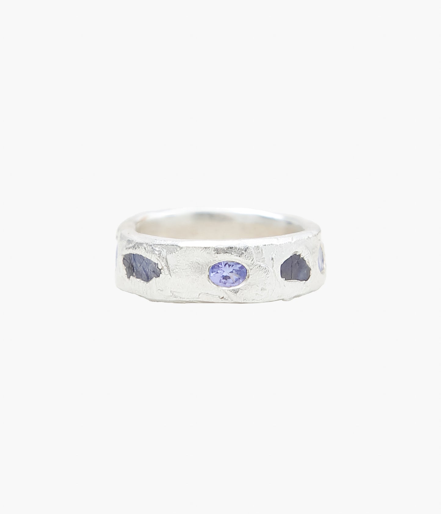 THE OUZE ''SCATTER BAND'' (RAW BLUE AND TANZANITE)