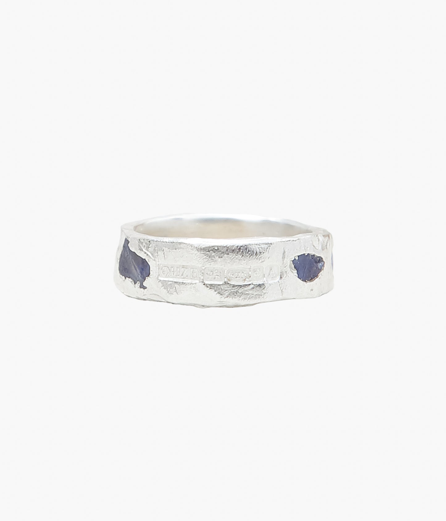 THE OUZE ''SCATTER BAND'' (RAW BLUE AND TANZANITE)