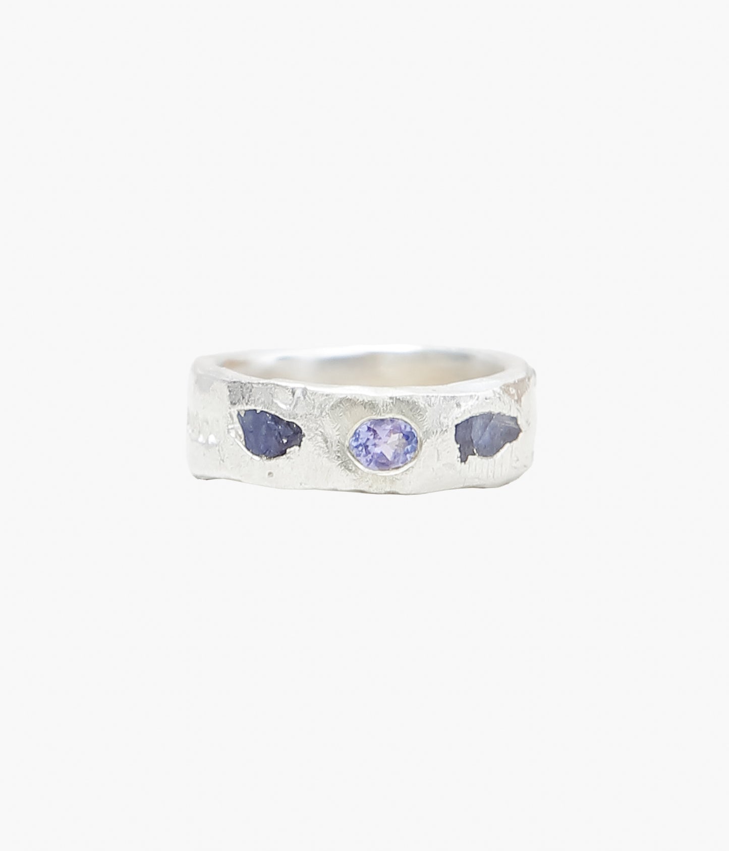 THE OUZE ''SCATTER BAND'' (RAW BLUE AND TANZANITE)