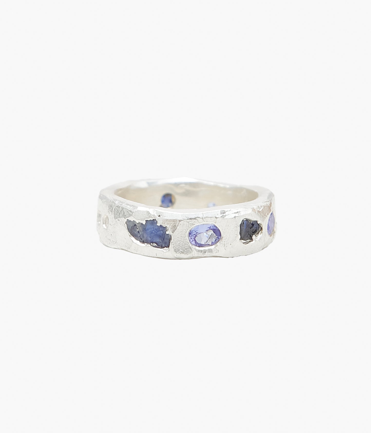 THE OUZE ''SCATTER BAND'' (RAW BLUE AND TANZANITE)