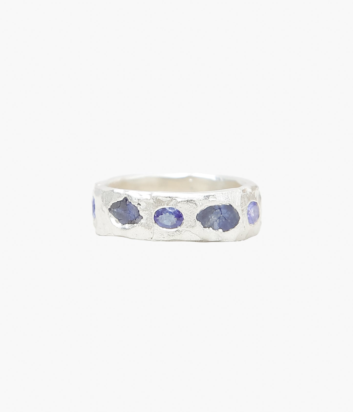 RAW BLUE AND TANZANITE A