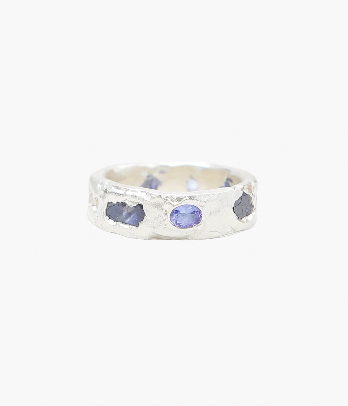 RAW BLUE AND TANZANITE A