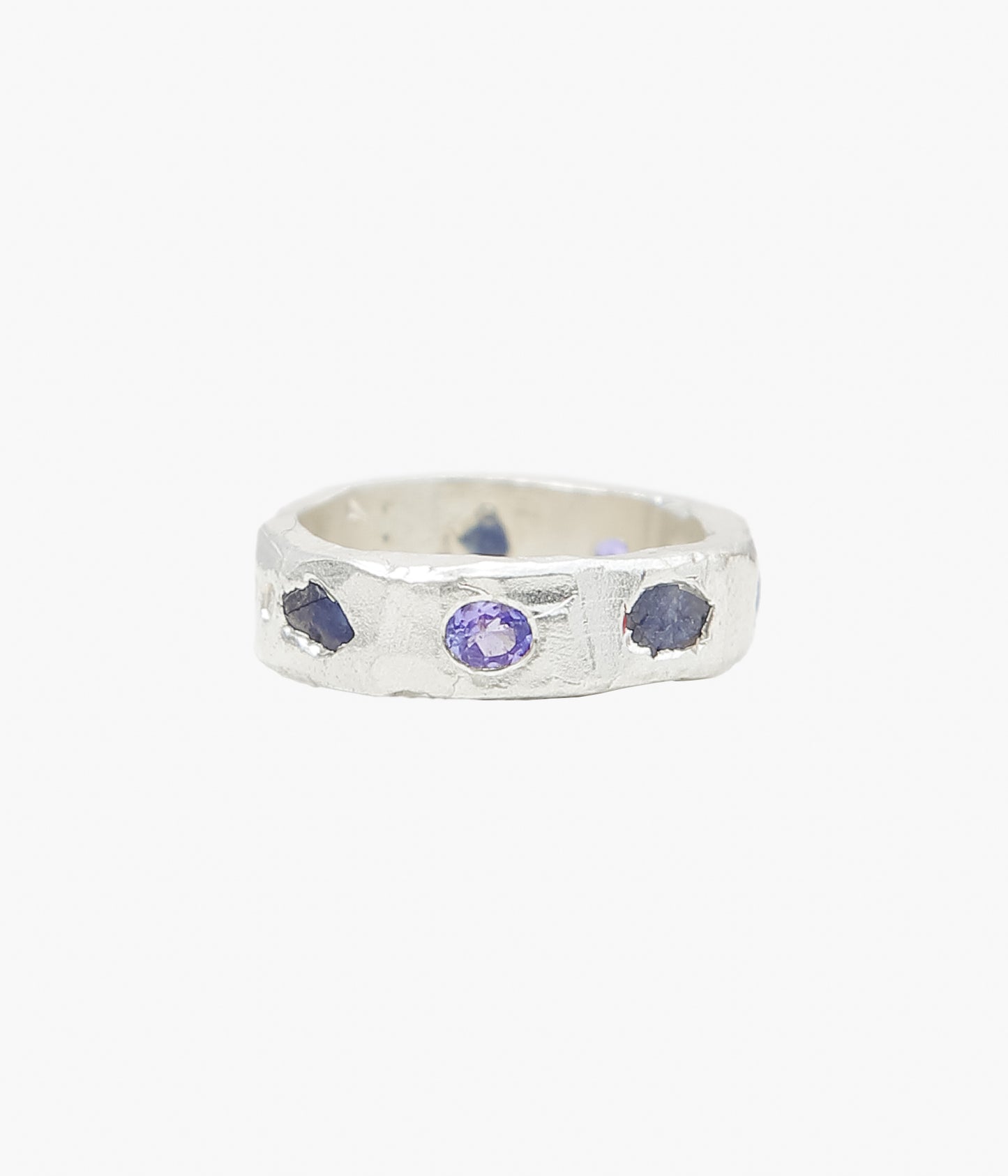 RAW BLUE AND TANZANITE A
