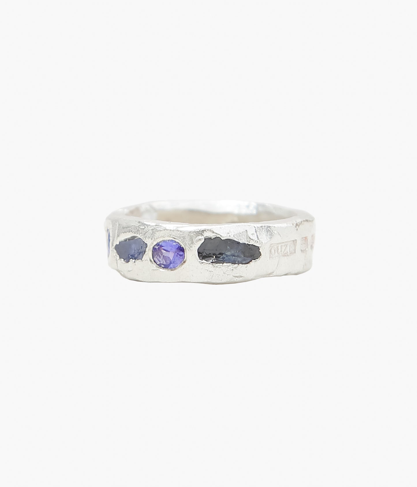 RAW BLUE AND TANZANITE B