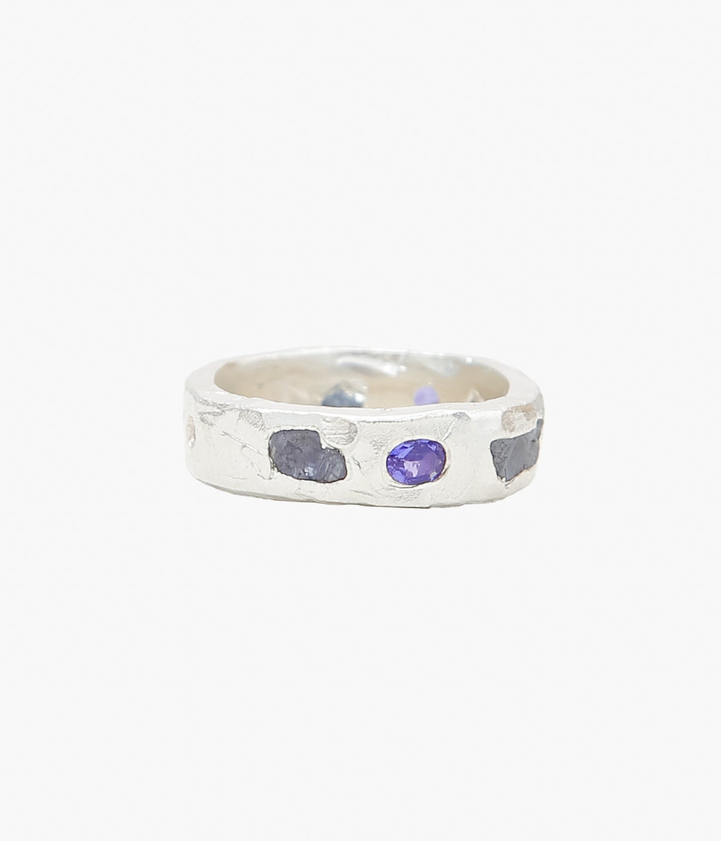 RAW BLUE AND TANZANITE B
