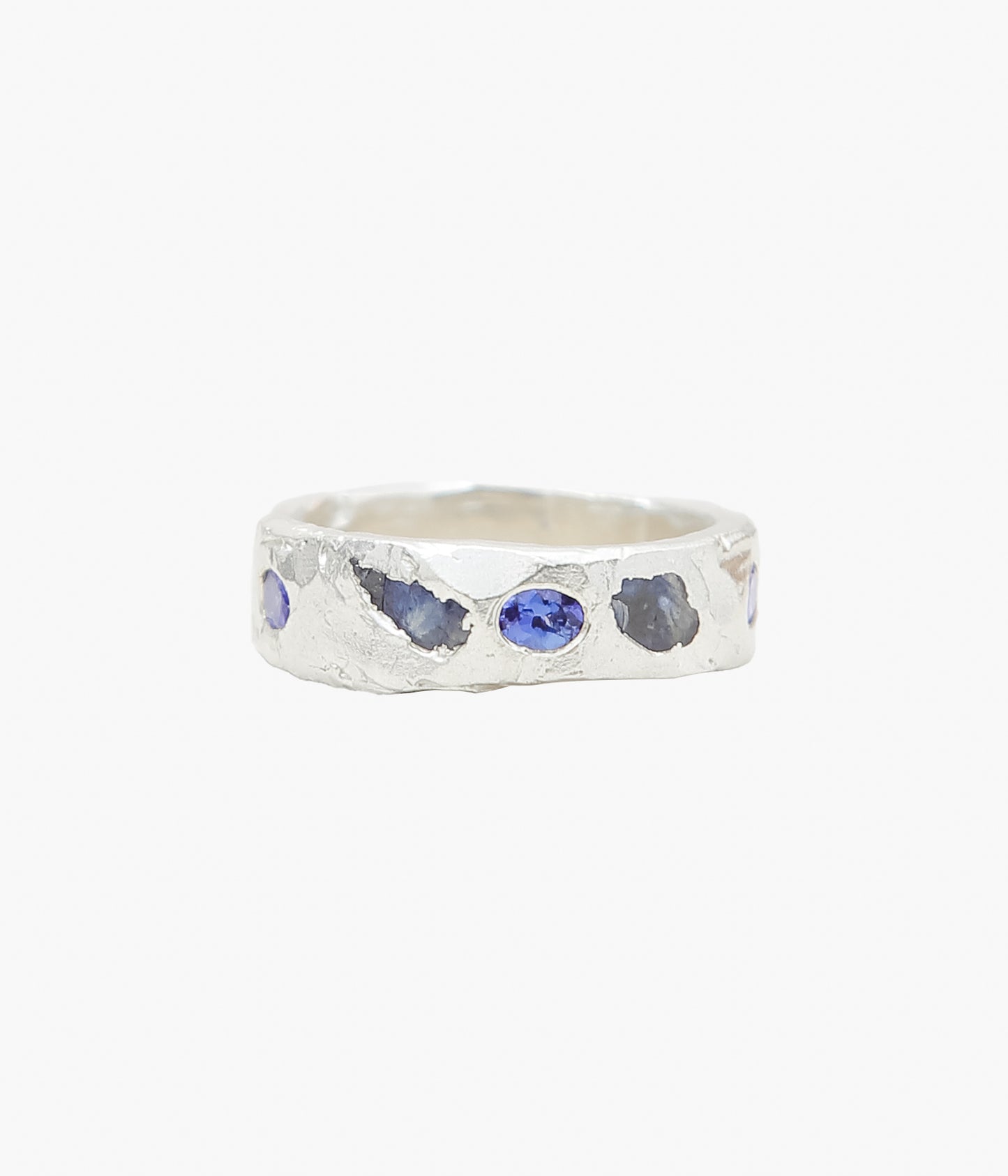 RAW BLUE AND TANZANITE A