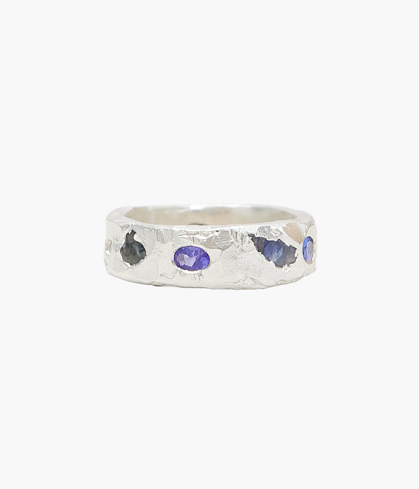 RAW BLUE AND TANZANITE A