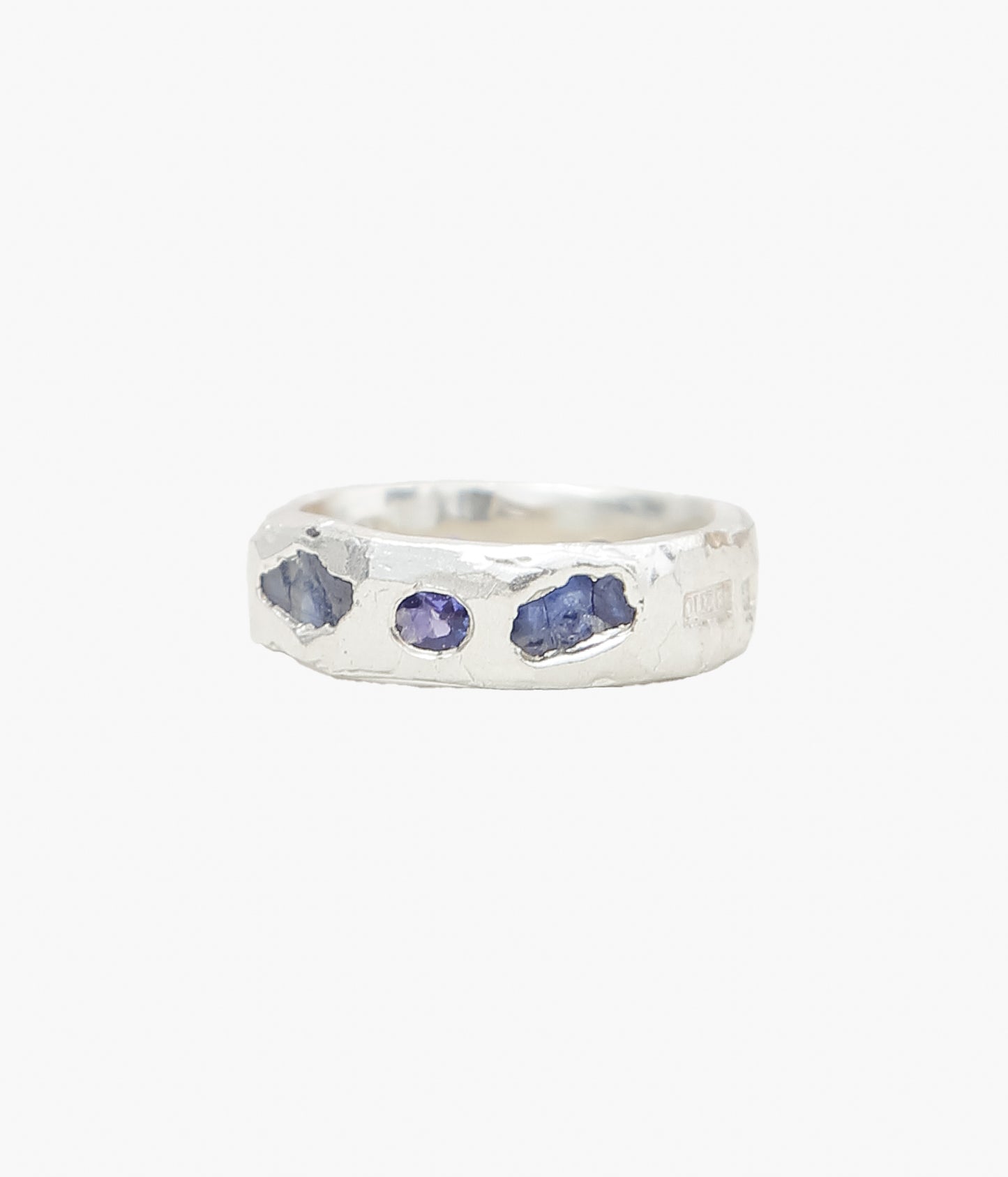 RAW BLUE AND TANZANITE B