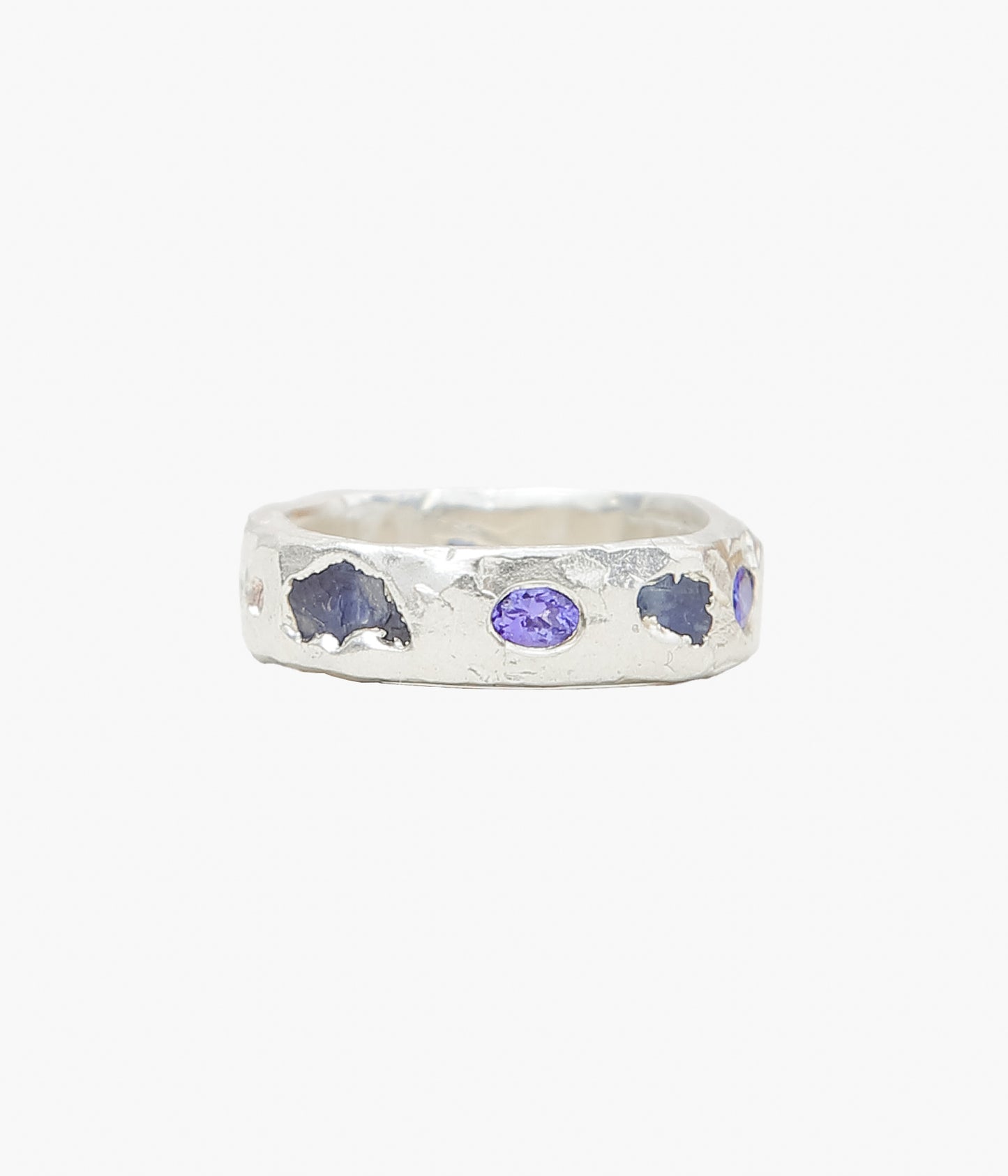 RAW BLUE AND TANZANITE B