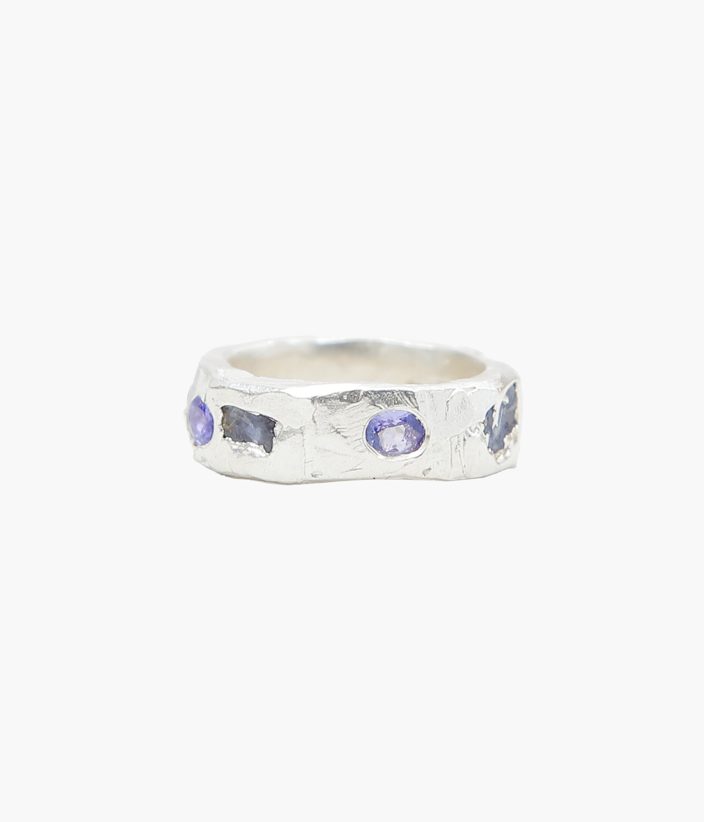 THE OUZE ''SCATTER BAND'' (RAW BLUE AND TANZANITE)