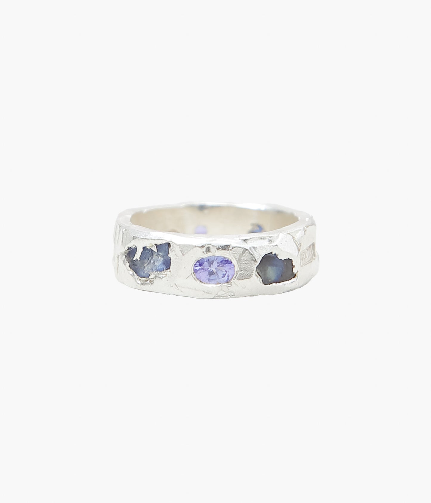 THE OUZE ''SCATTER BAND'' (RAW BLUE AND TANZANITE)