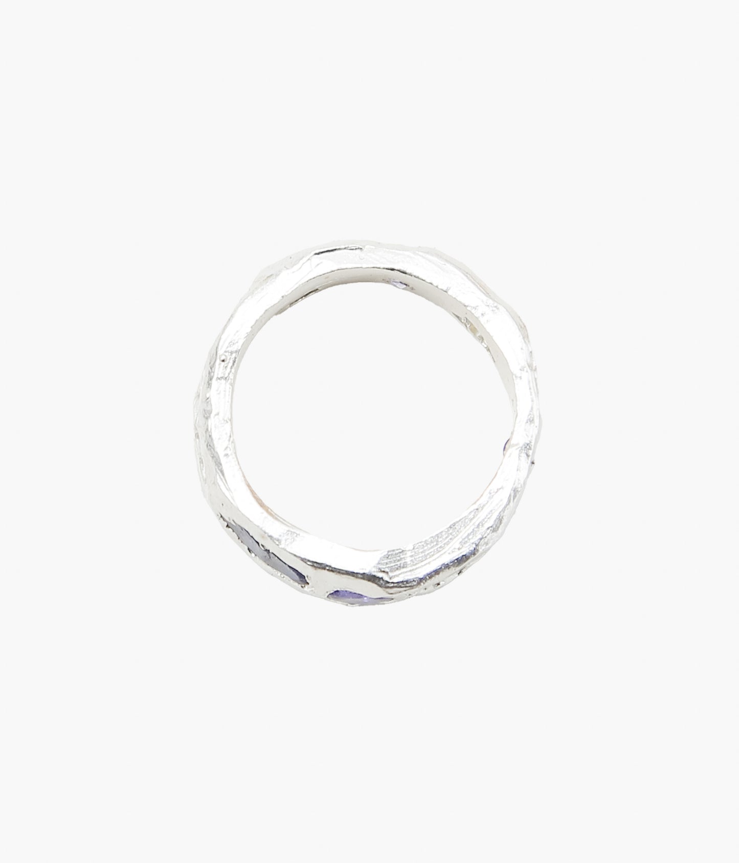 THE OUZE ''SCATTER BAND'' (RAW BLUE AND TANZANITE)
