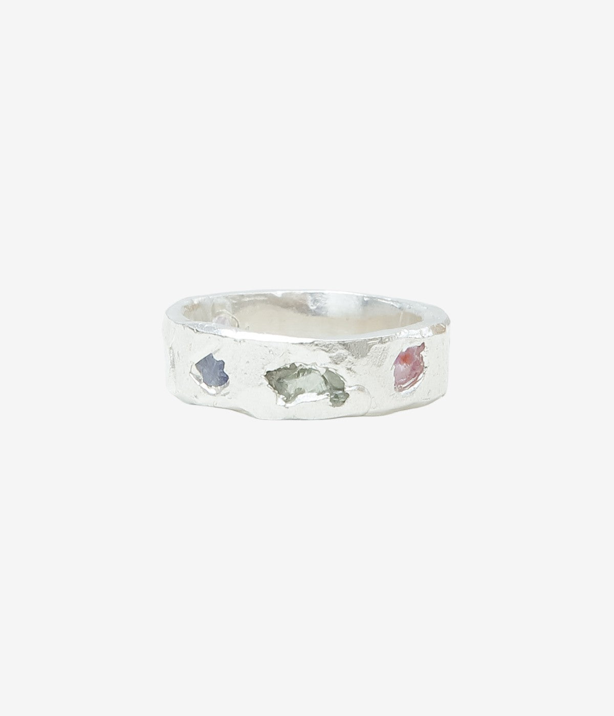 THE OUZE ''MULTI SAPPHIRE SCATTER BAND'' (MULTI SAPPHIRE)