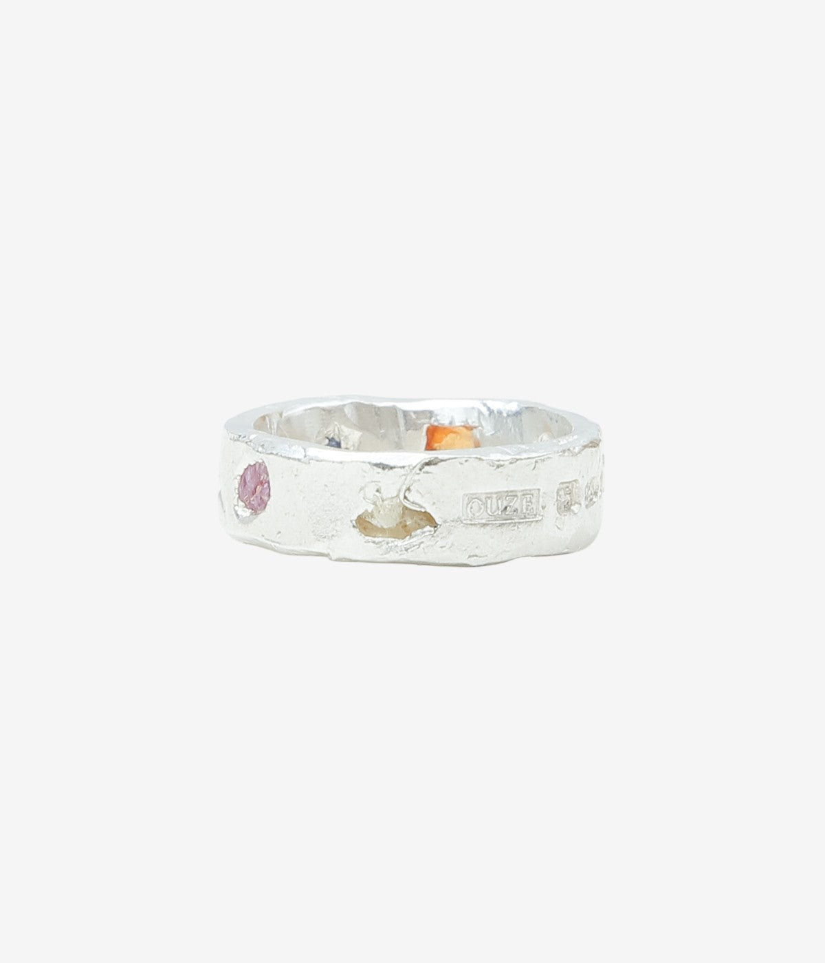 THE OUZE ''MULTI SAPPHIRE SCATTER BAND'' (MULTI SAPPHIRE)