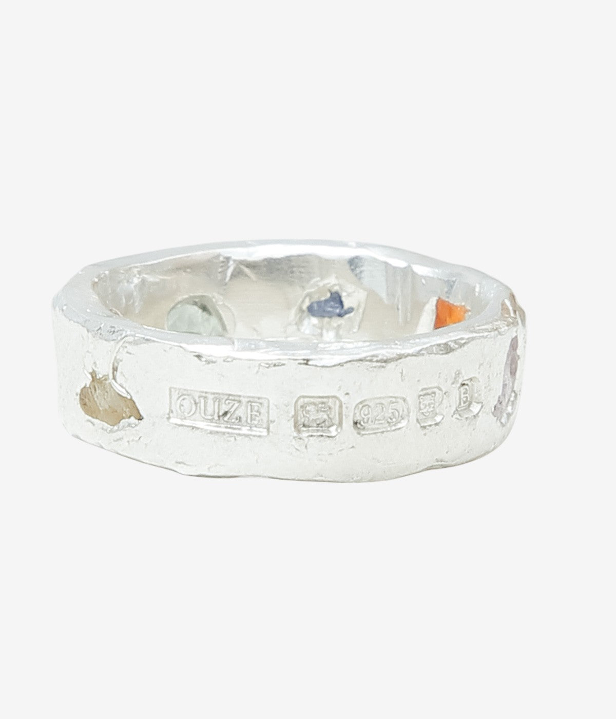 THE OUZE ''MULTI SAPPHIRE SCATTER BAND'' (MULTI SAPPHIRE)